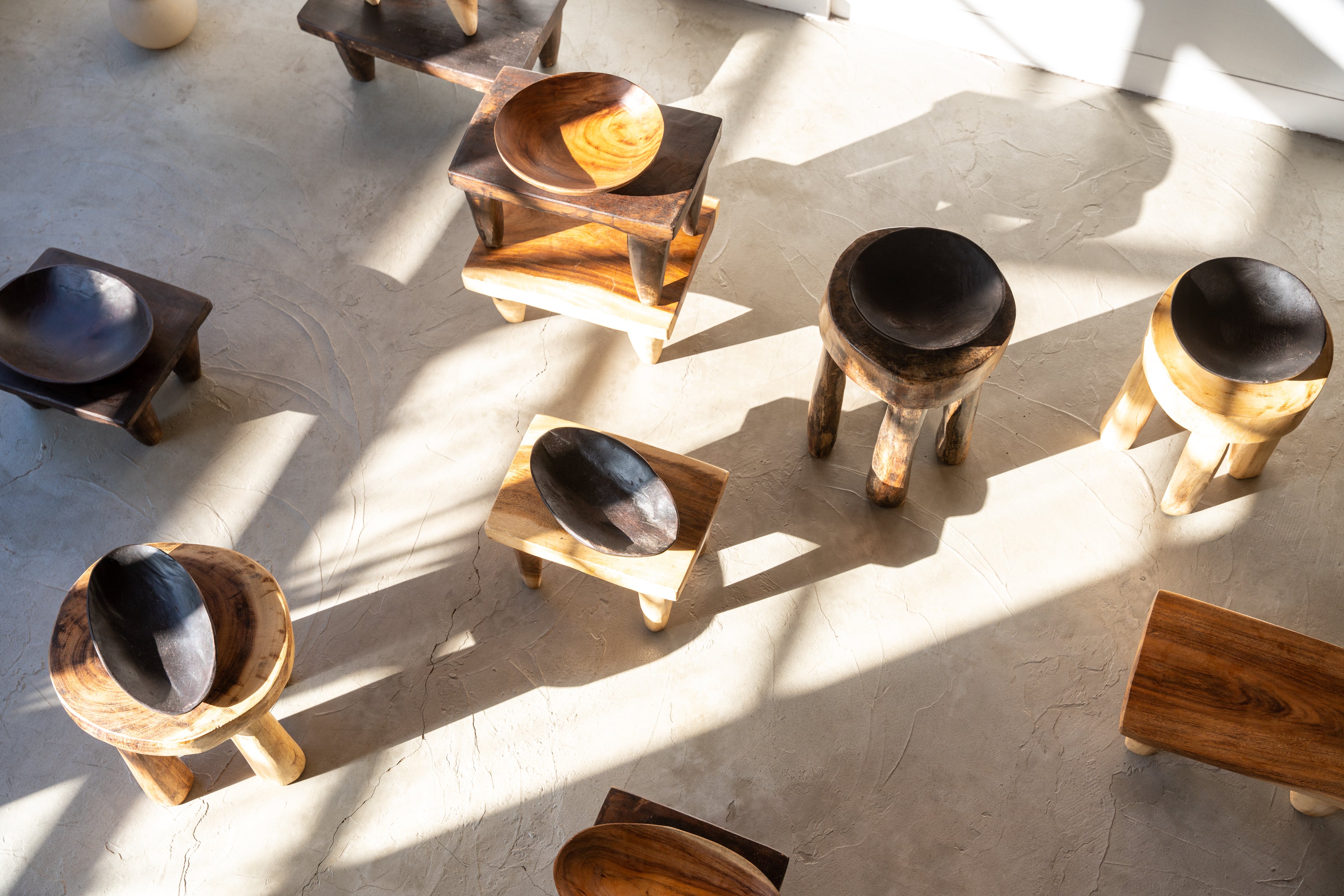 AFRICAN STOOL・PLATE – amaleh