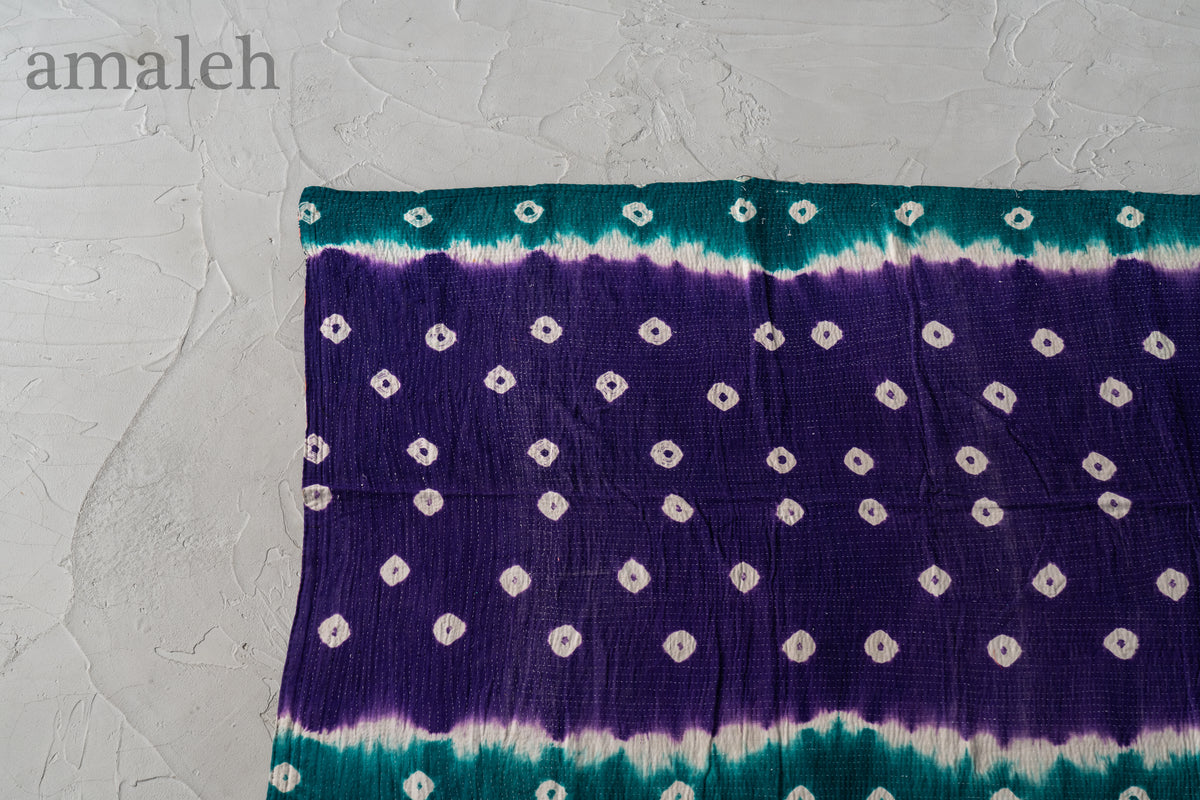 カンタキルト　ヴィンテージ　ラリーキルト インド産 カンタキルト・ラリーキルト】ヴィンテージラグ専門店 amaleh