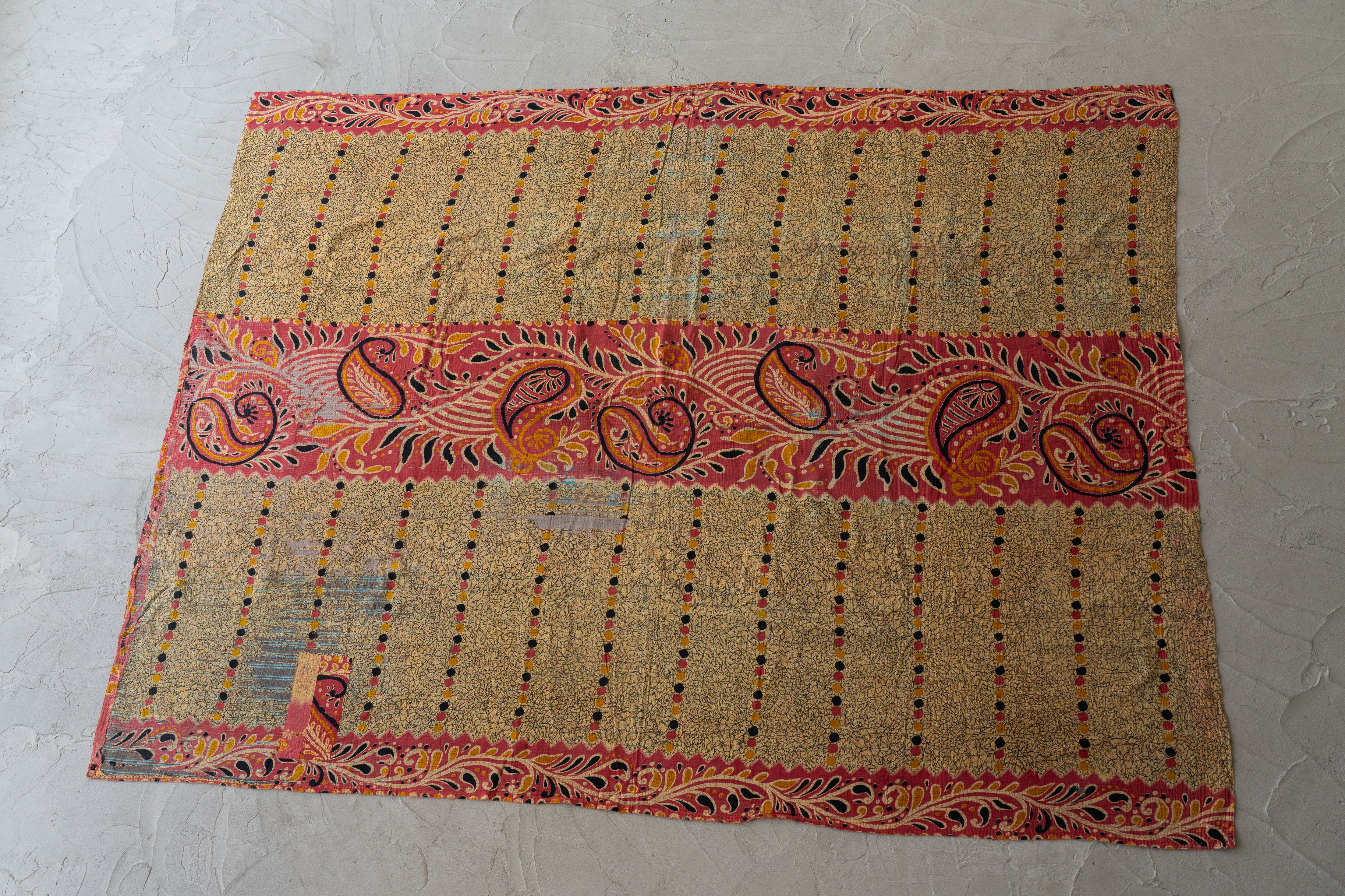 インド産 カンタキルト・ラリーキルト】ヴィンテージラグ専門店 amaleh