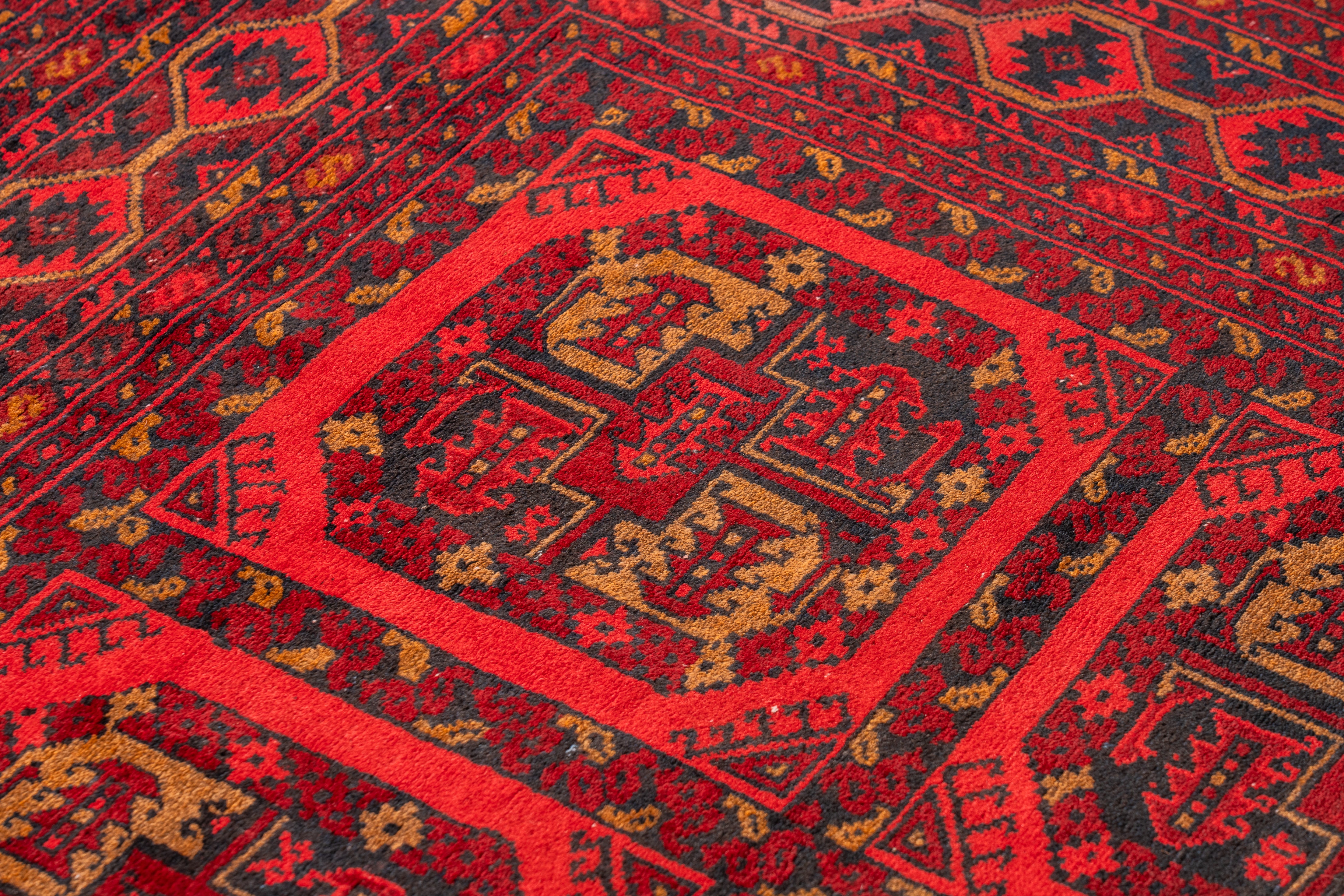 トライバルラグ　トルクメン　セミアンティーク トライバルラグ [トルクメン] 1970年代 / OR714 | ボー