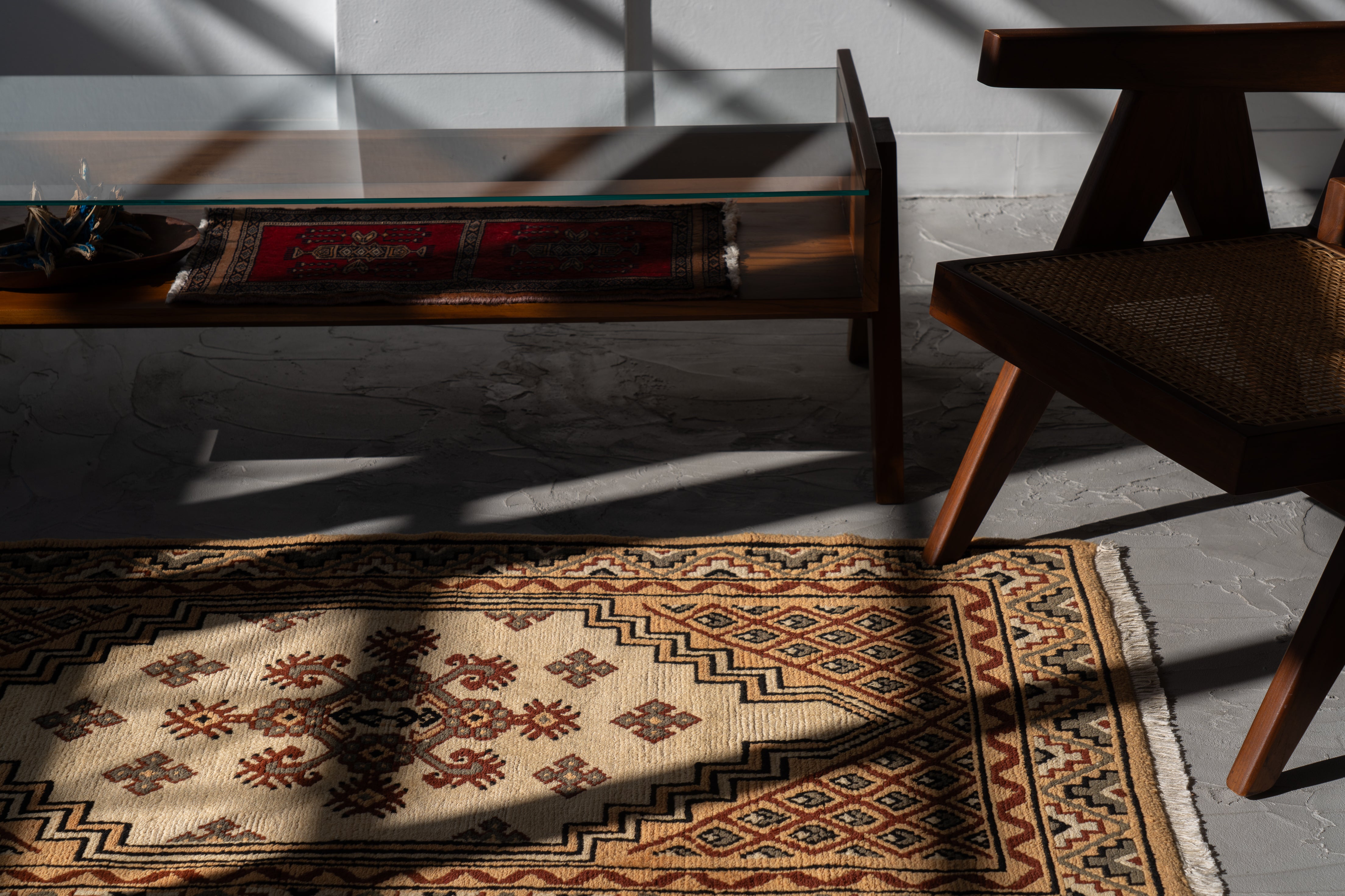 モロッコ産 ヴィンテージ ヴィンテージラグ】モロッカンラグ