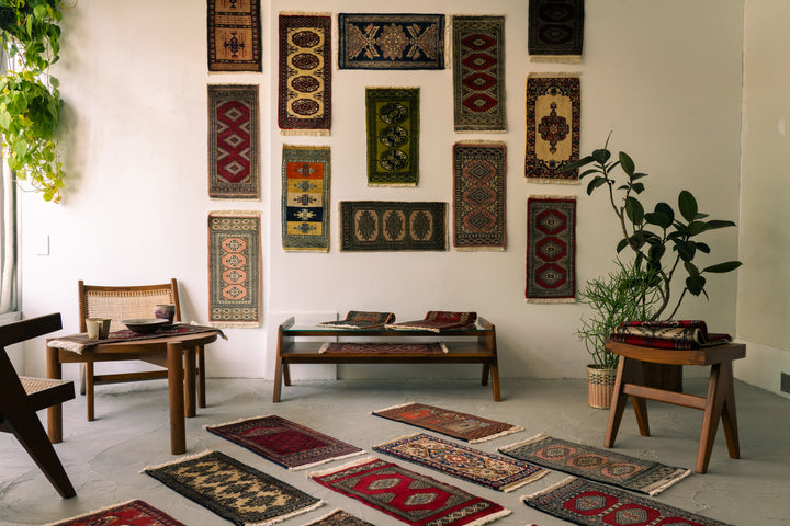 超美品！amaleh ▼ヴィンテージラグ amaleh アマレ