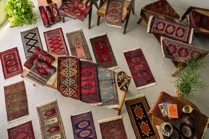 vintage rug mini rug ヴィンテージラグ　ミニラグ　ランナーラグ　パキスタンラグ　ペルシャ絨毯　トライバルラグ　キリム　トルコキリム　モロッカンラグ　ベニワレン