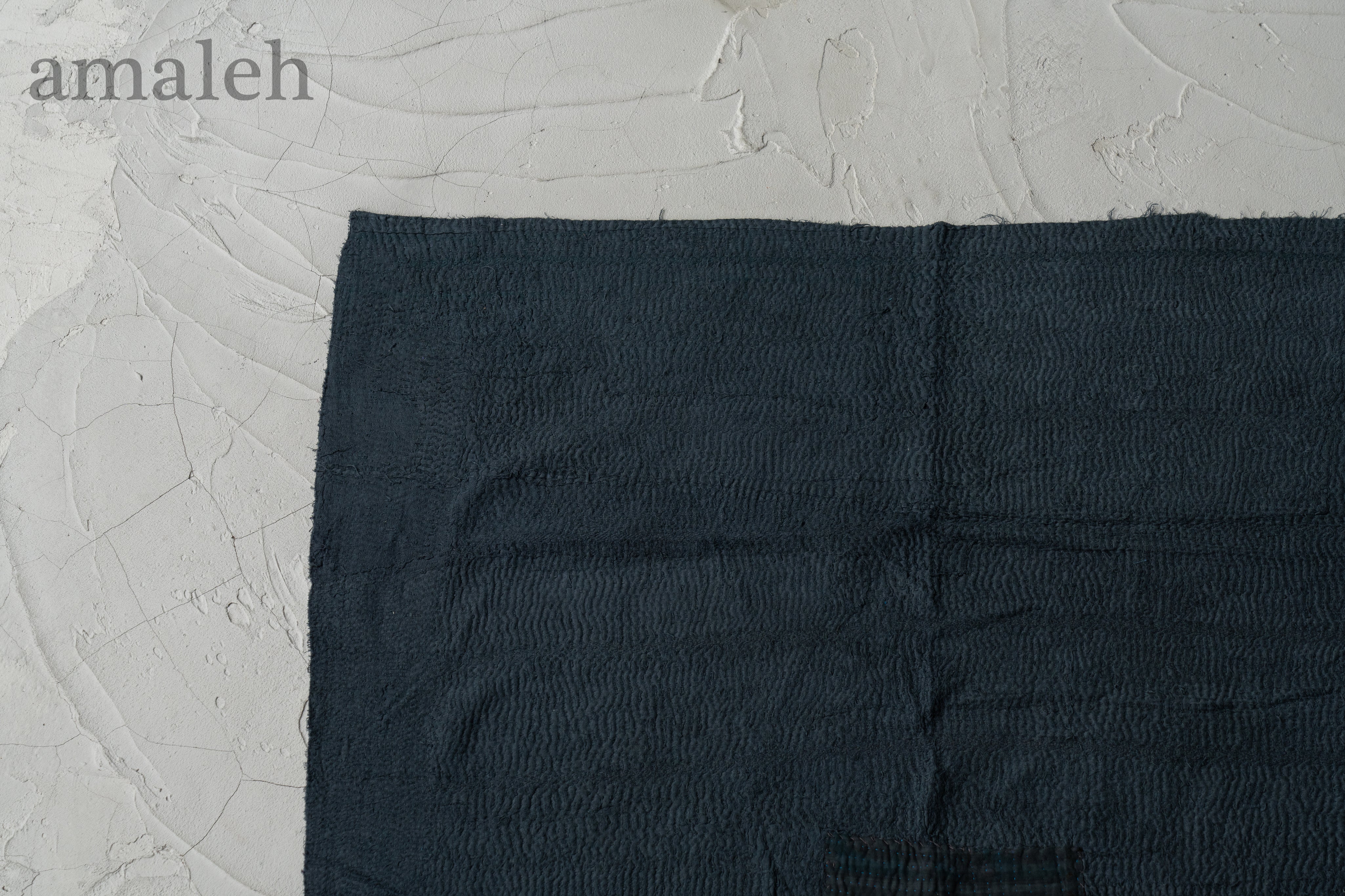 インド製カンタキルト インド産 ヴィンテージ カンタキルト】オーバーダイキルト