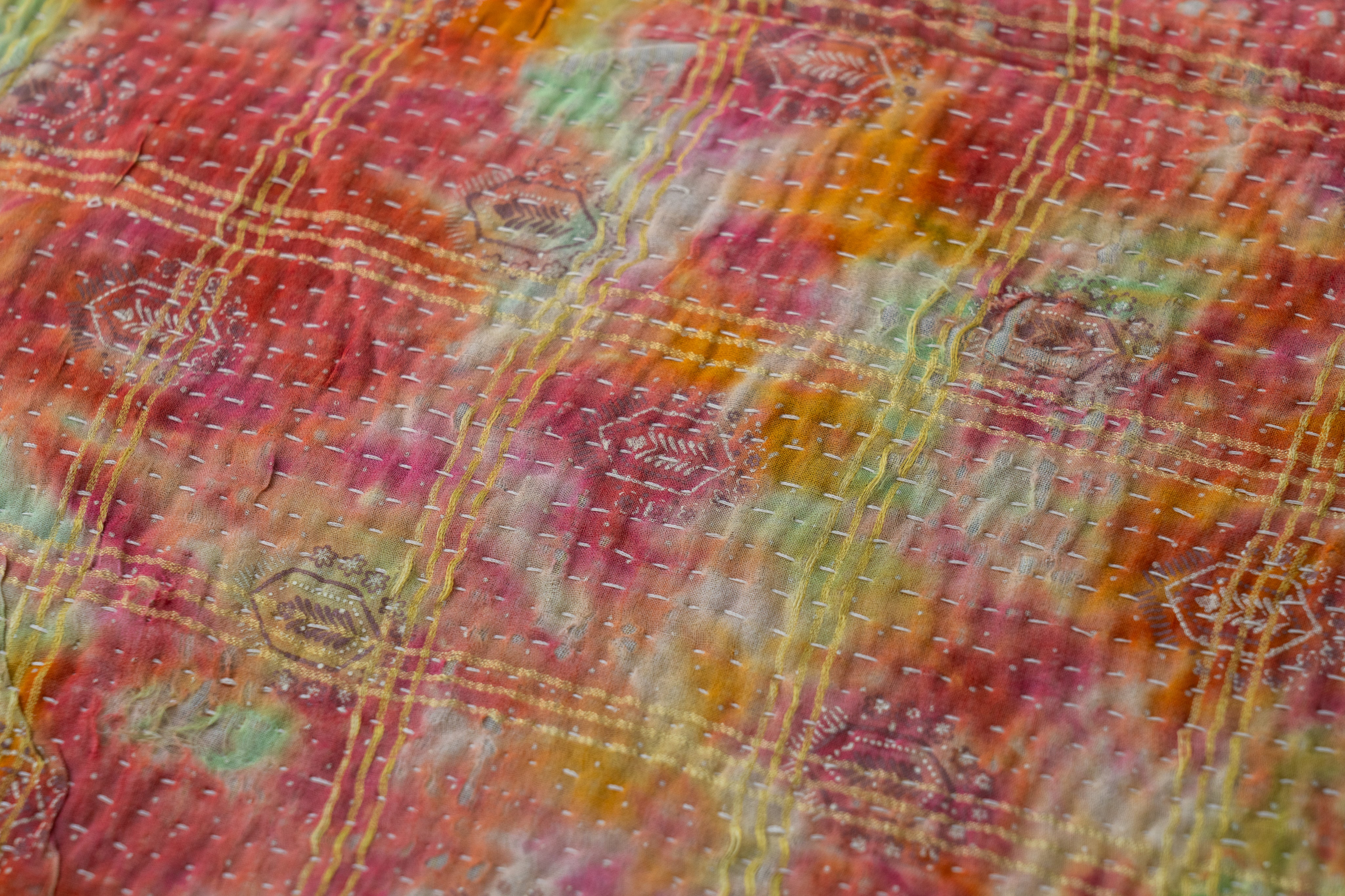 インド産 カンタキルト・ラリーキルト】ヴィンテージラグ専門店 amaleh