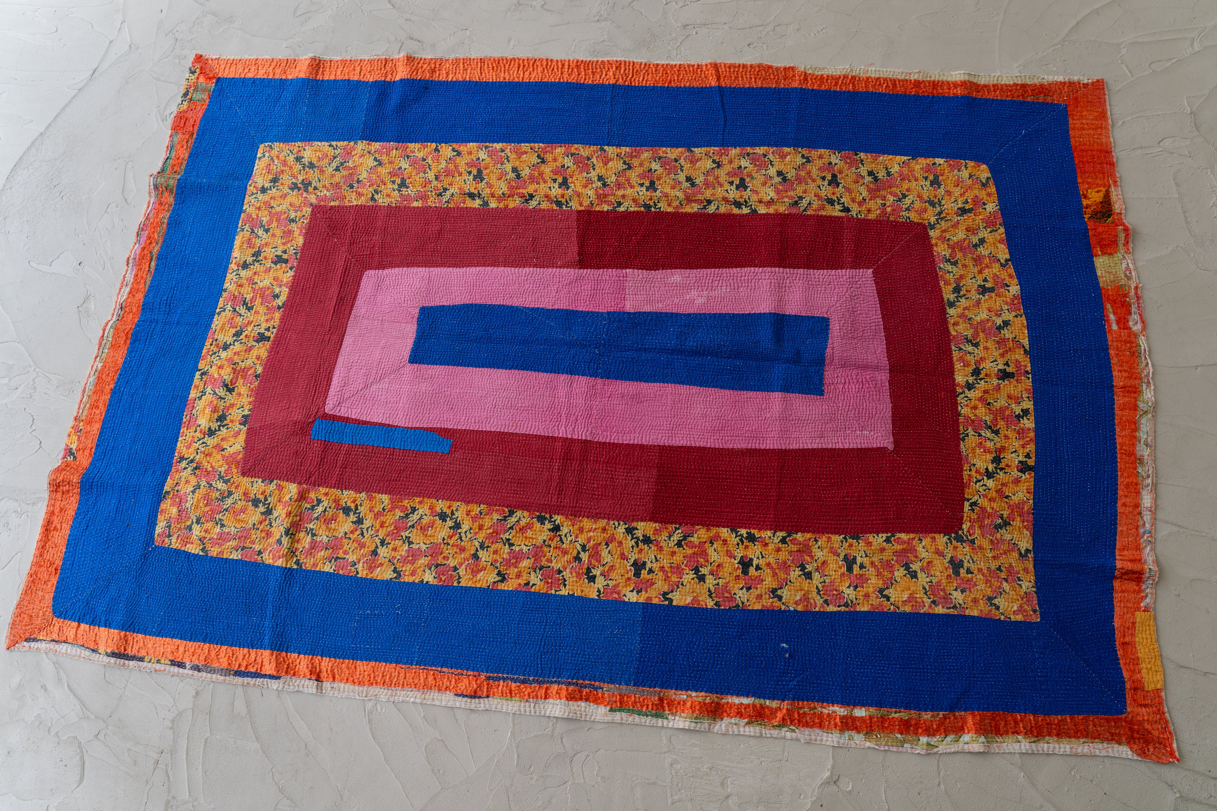 インド産 カンタキルト・ラリーキルト】ヴィンテージラグ専門店 amaleh