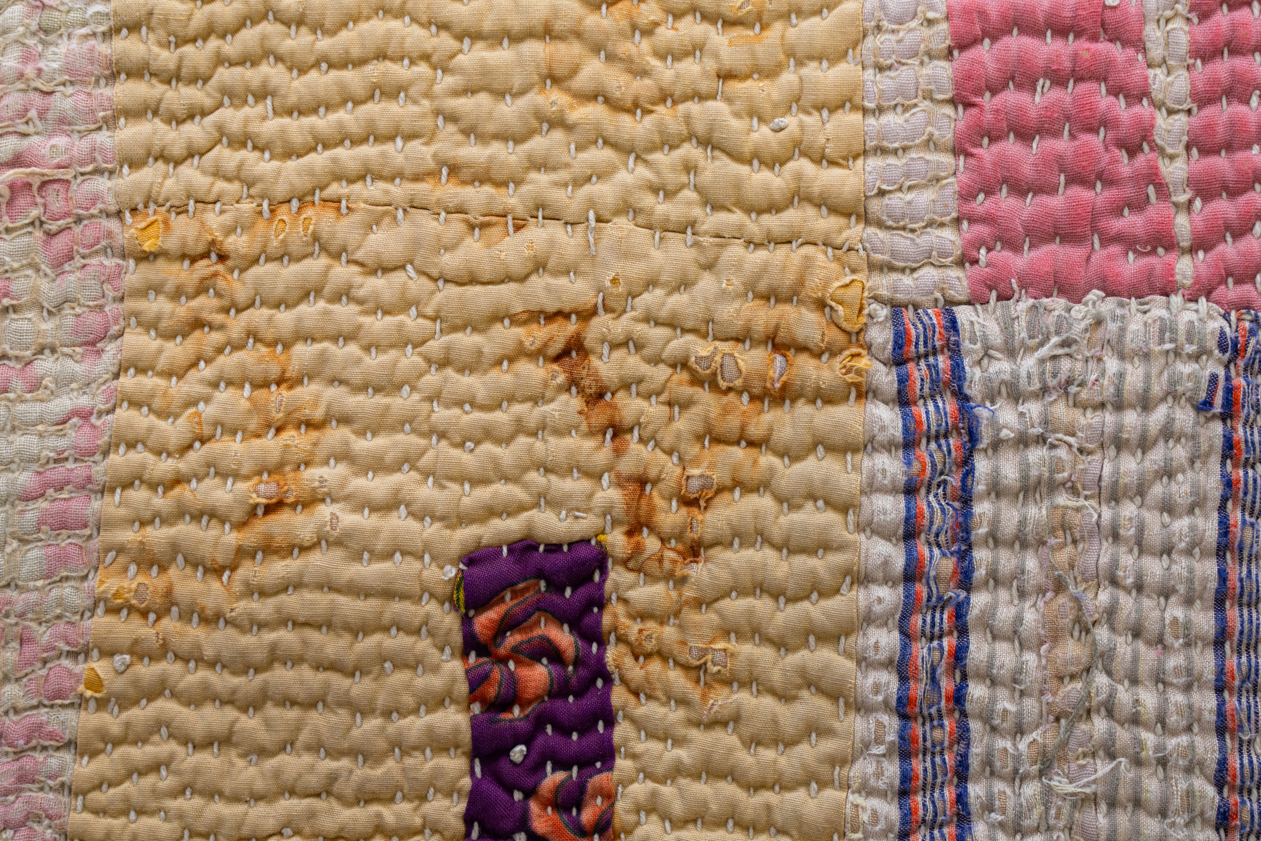 インド製カンタキルト インド産 カンタキルト・ラリーキルト】ヴィンテージラグ専門店 amaleh