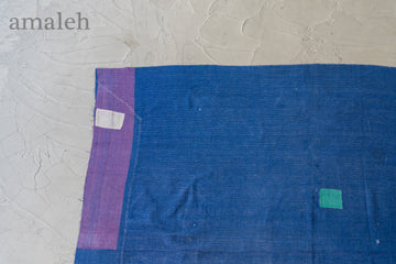 インド産　ヴィンテージ　カンタキルト　パッチワーク　手織り刺繍　手刺繍　ラリーキルト　ソファカバー　ヴィンテージ雑貨　民芸品　キルト専門店　amaleh