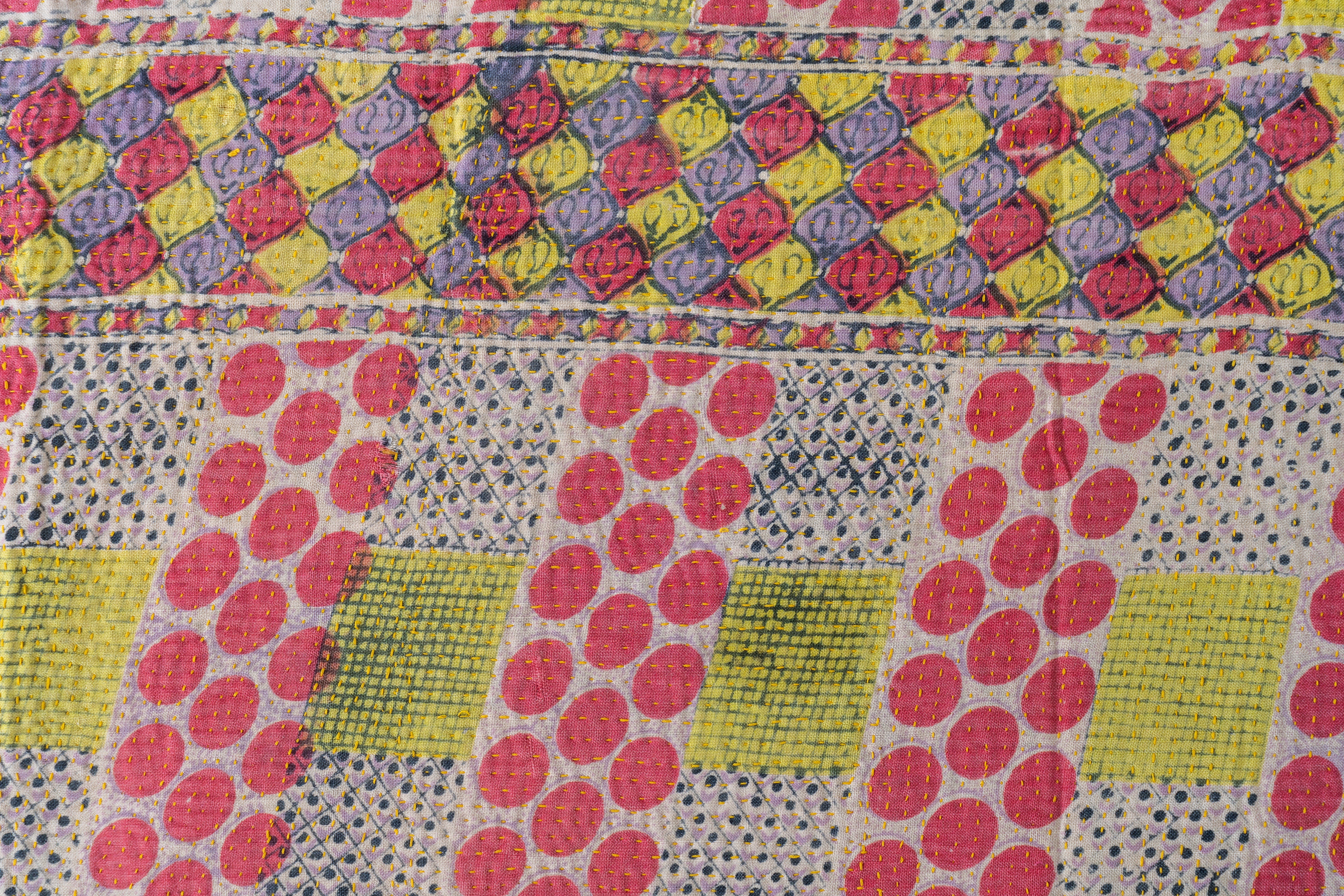 インド産 カンタキルト・ラリーキルト】ヴィンテージラグ専門店 amaleh