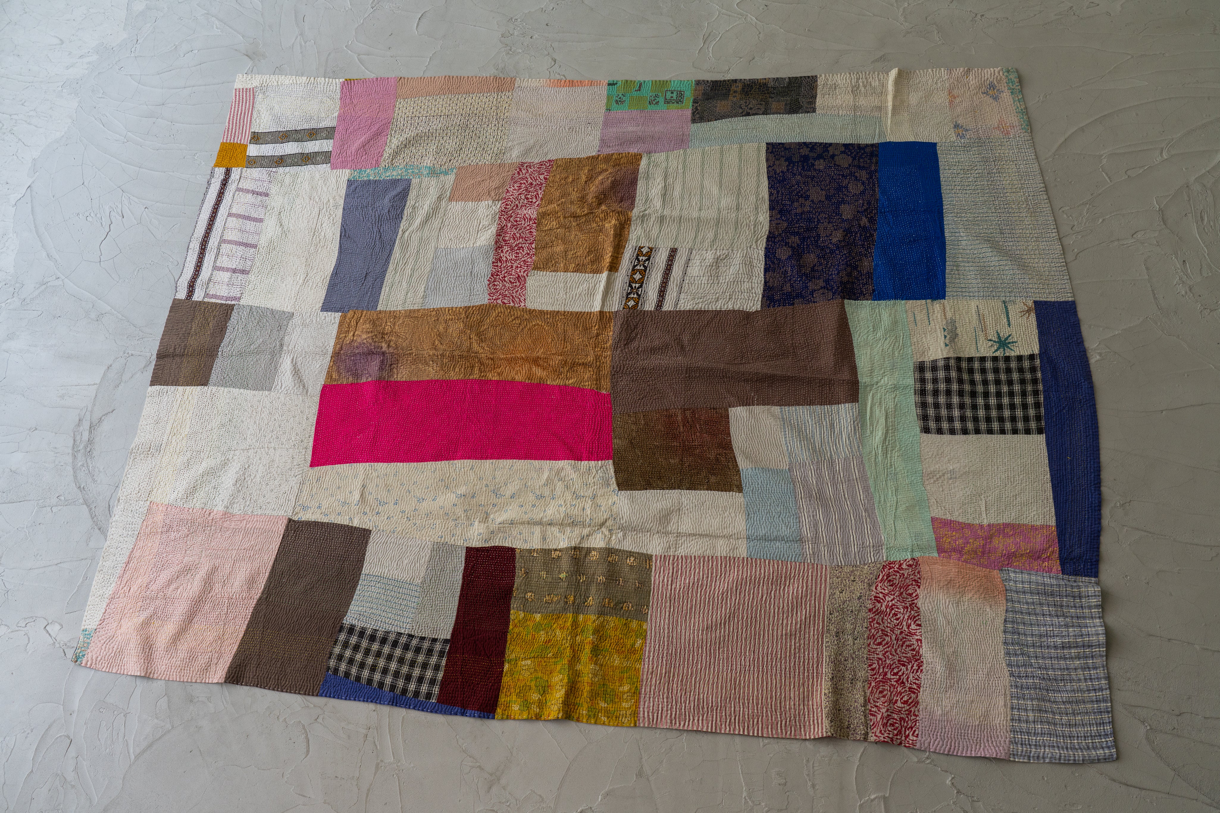 インド産 カンタキルト・ラリーキルト】ヴィンテージラグ専門店 amaleh