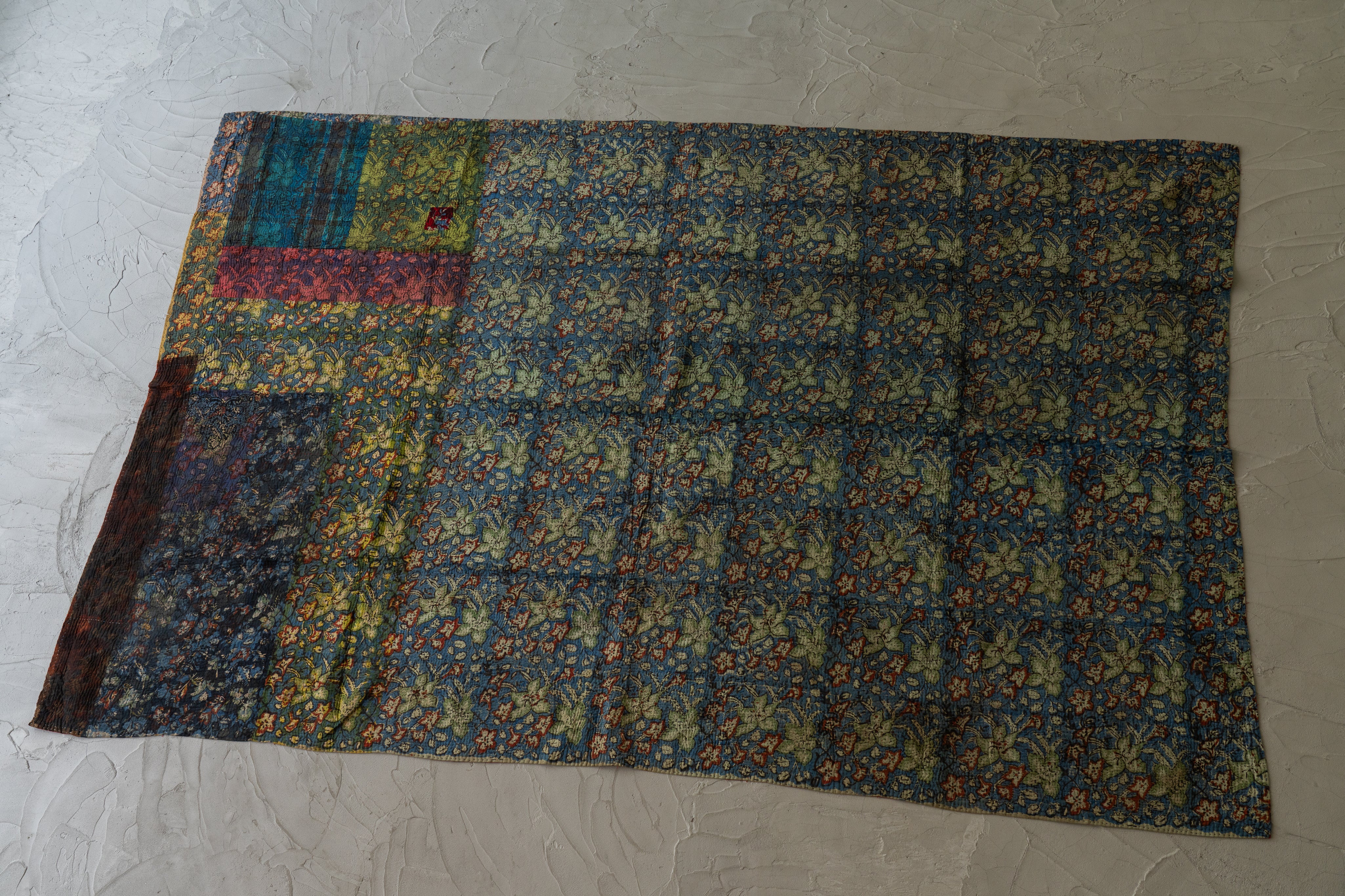 インド産 カンタキルト・ラリーキルト】ヴィンテージラグ専門店 amaleh