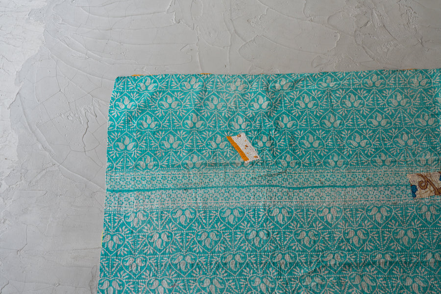 amaleh購入　Kantha.0652 カンタキルト 1880x1330mm amaleh購入 Kantha.0652 カンタキルト 1880x1330mm amaleh アマレ