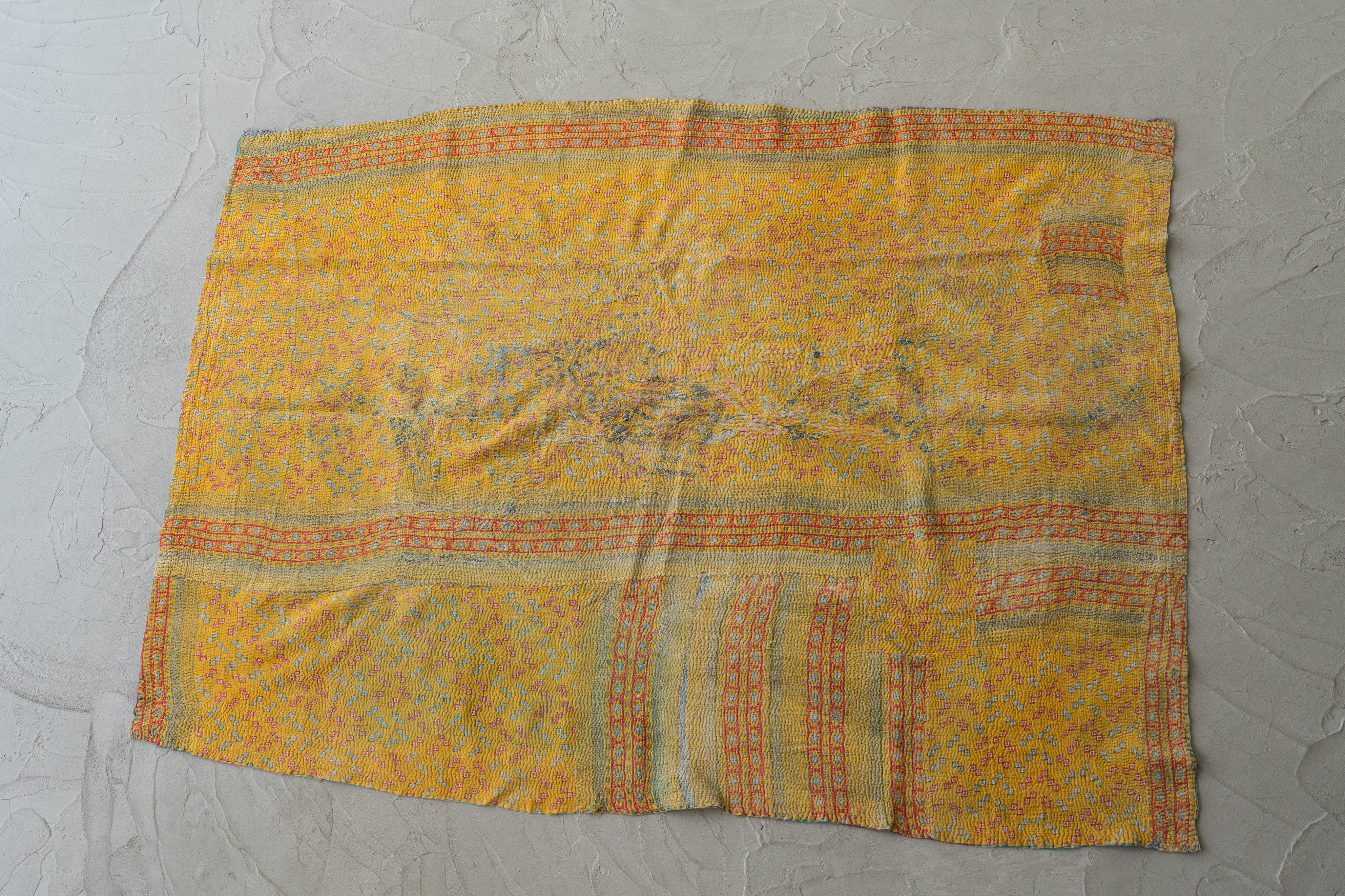 インド産 カンタキルト・ラリーキルト】ヴィンテージラグ専門店 amaleh