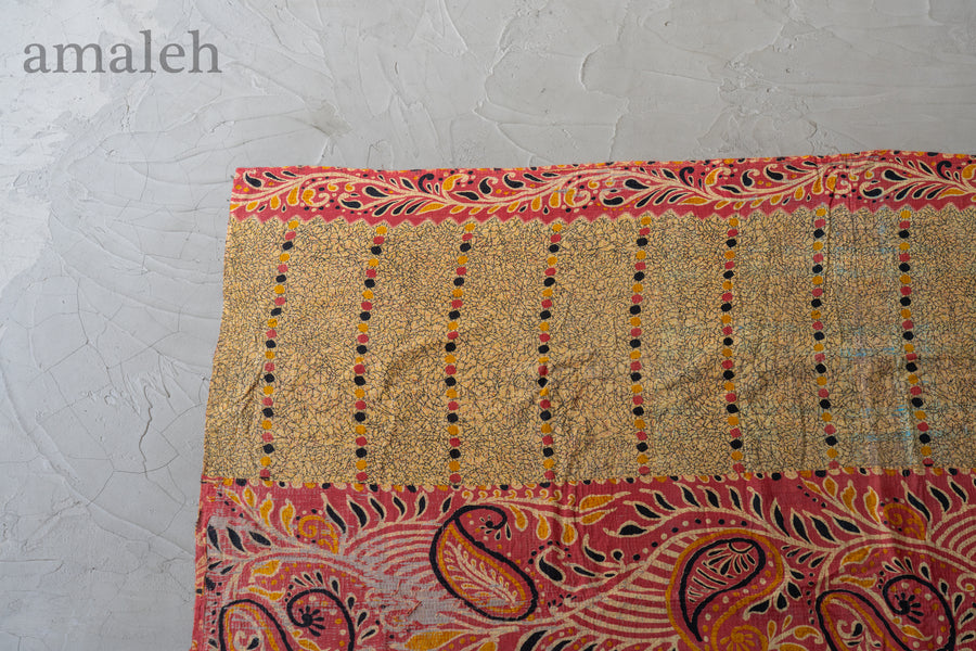 インド産 カンタキルト・ラリーキルト】ヴィンテージラグ専門店 amaleh