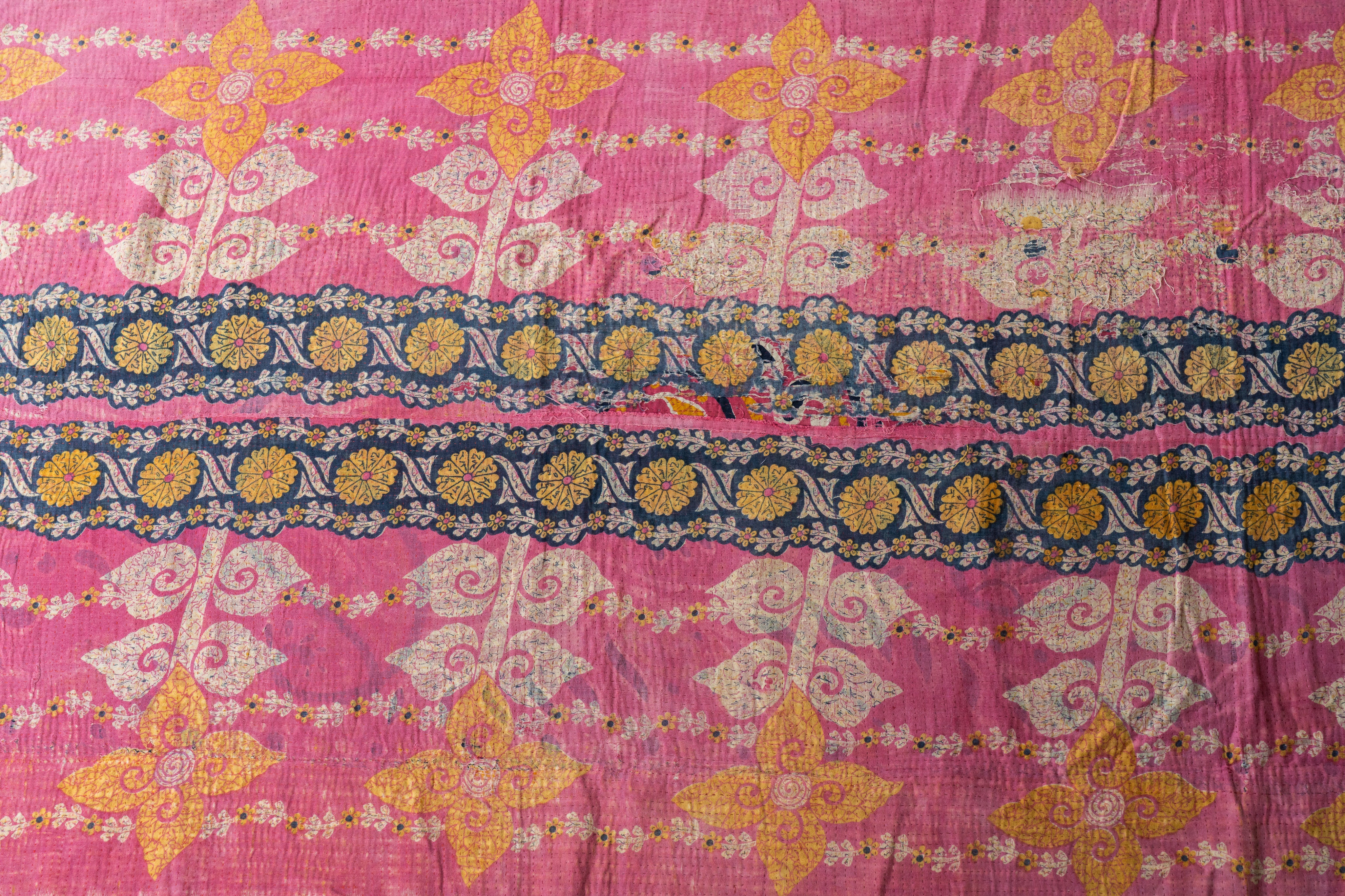 インド産 カンタキルト・ラリーキルト】ヴィンテージラグ専門店 amaleh