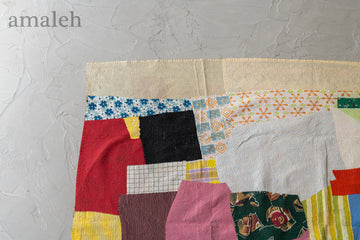 ヴィンテージ　カンタキルト　レア　インド　高級　手仕事　大幅値下げ ヴィンテージ カンタキルト A – NOZZI BAZZAR