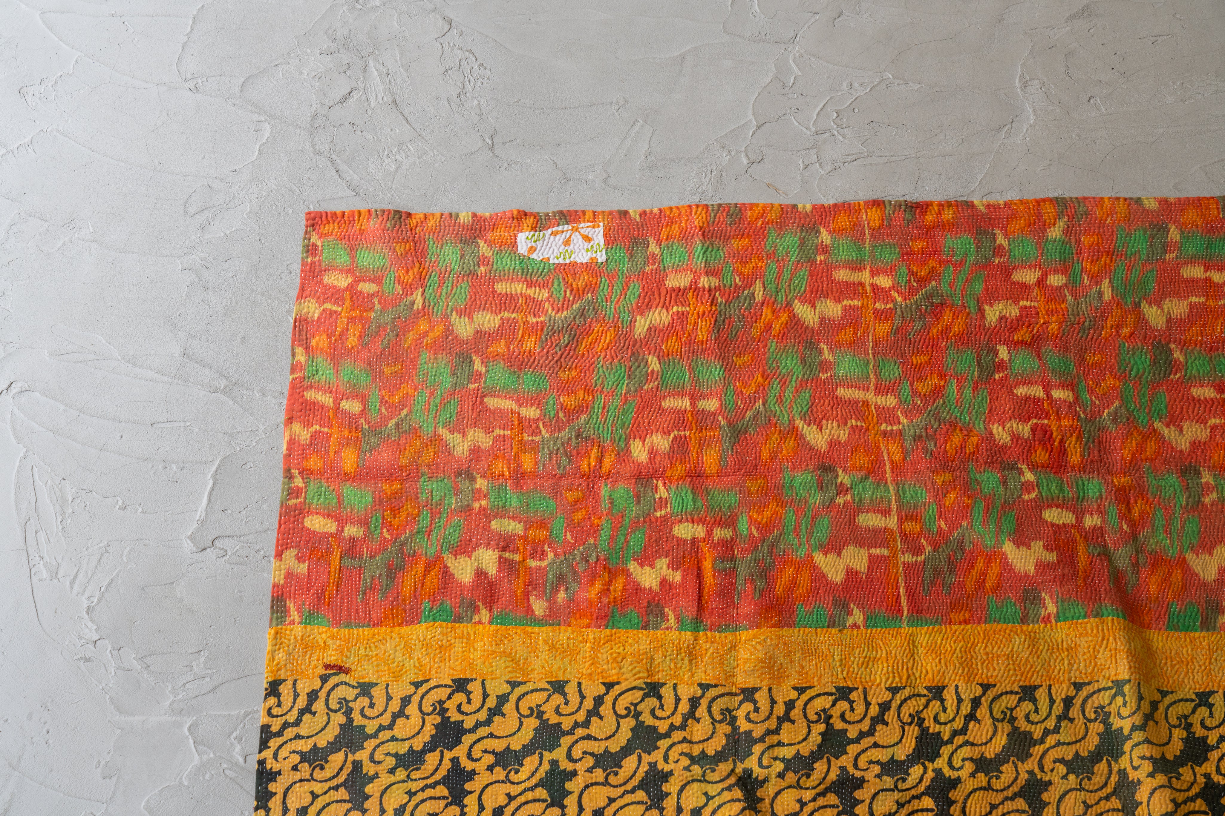 インド産 カンタキルト・ラリーキルト】ヴィンテージラグ専門店 amaleh