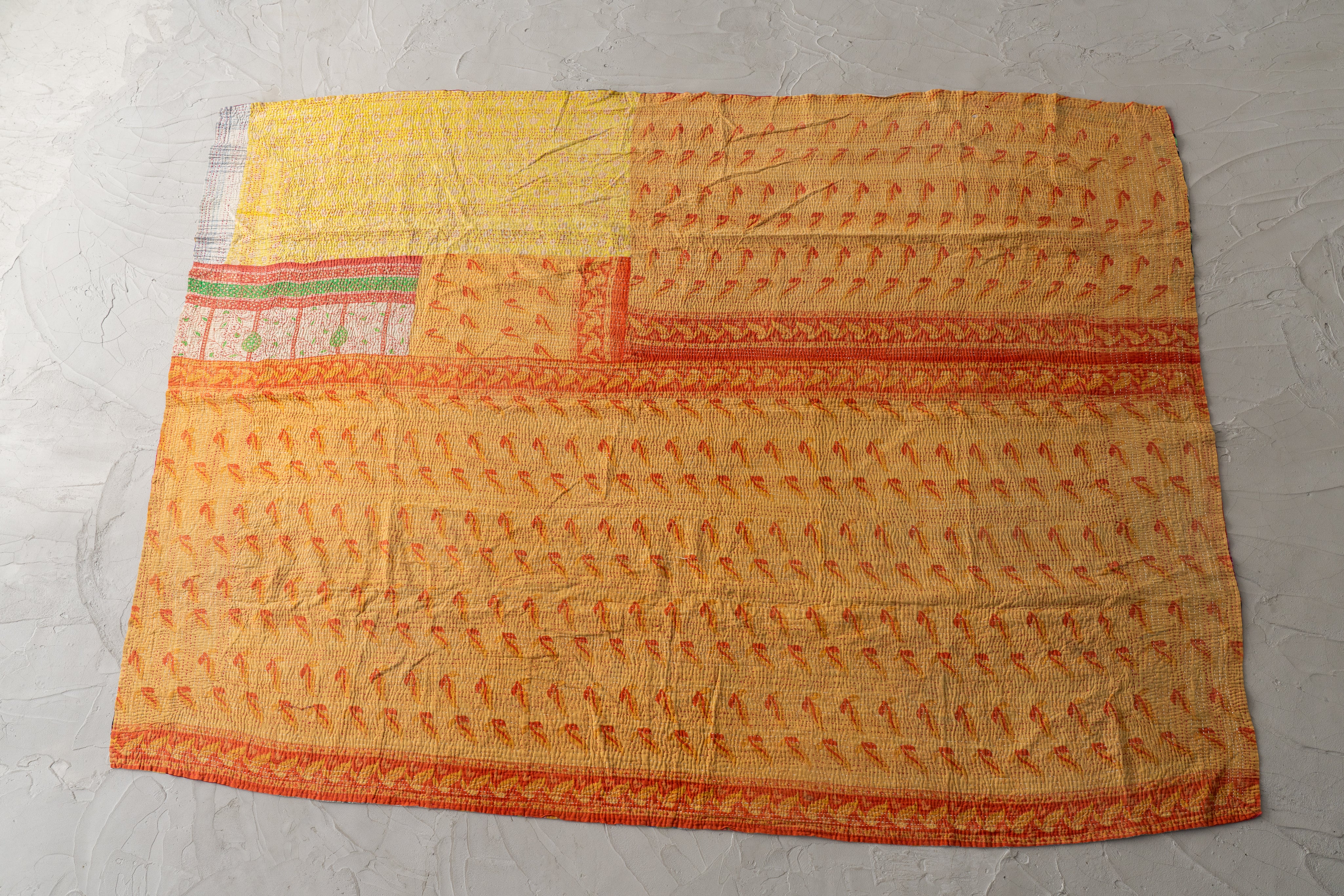 インド産 カンタキルト・ラリーキルト】ヴィンテージラグ専門店 amaleh