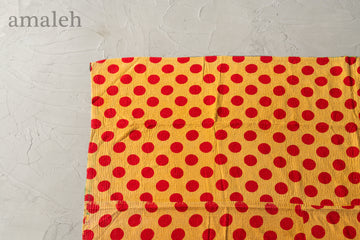 インド産　ヴィンテージ　カンタキルト　パッチワーク　手織り刺繍　手刺繍　ラリーキルト　ソファカバー　ヴィンテージ雑貨　民芸品　キルト専門店　amaleh