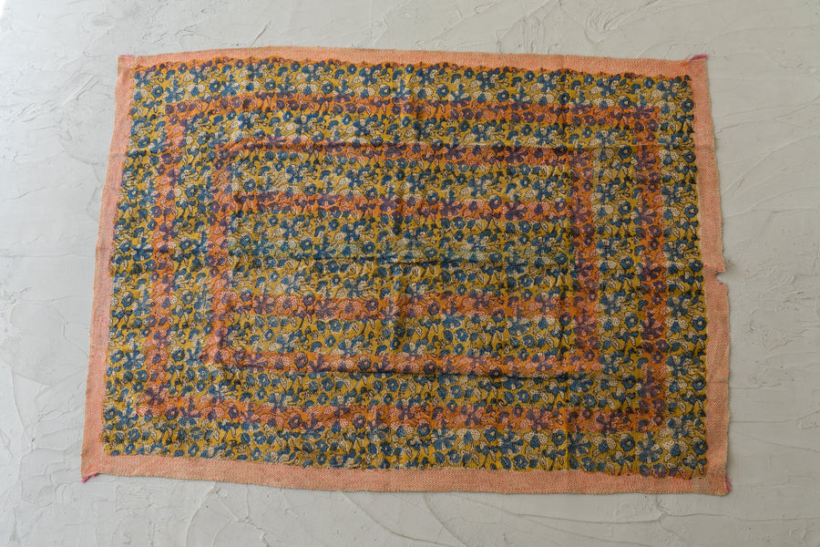 インド産 カンタキルト・ラリーキルト】ヴィンテージラグ専門店