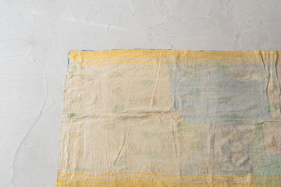 no.254 Vintage　カンタキルト　ラリーキルト　ベビーキルト　ラグ no.254 Vintage カンタキルト ラリーキルト ベビーキルト ラグ