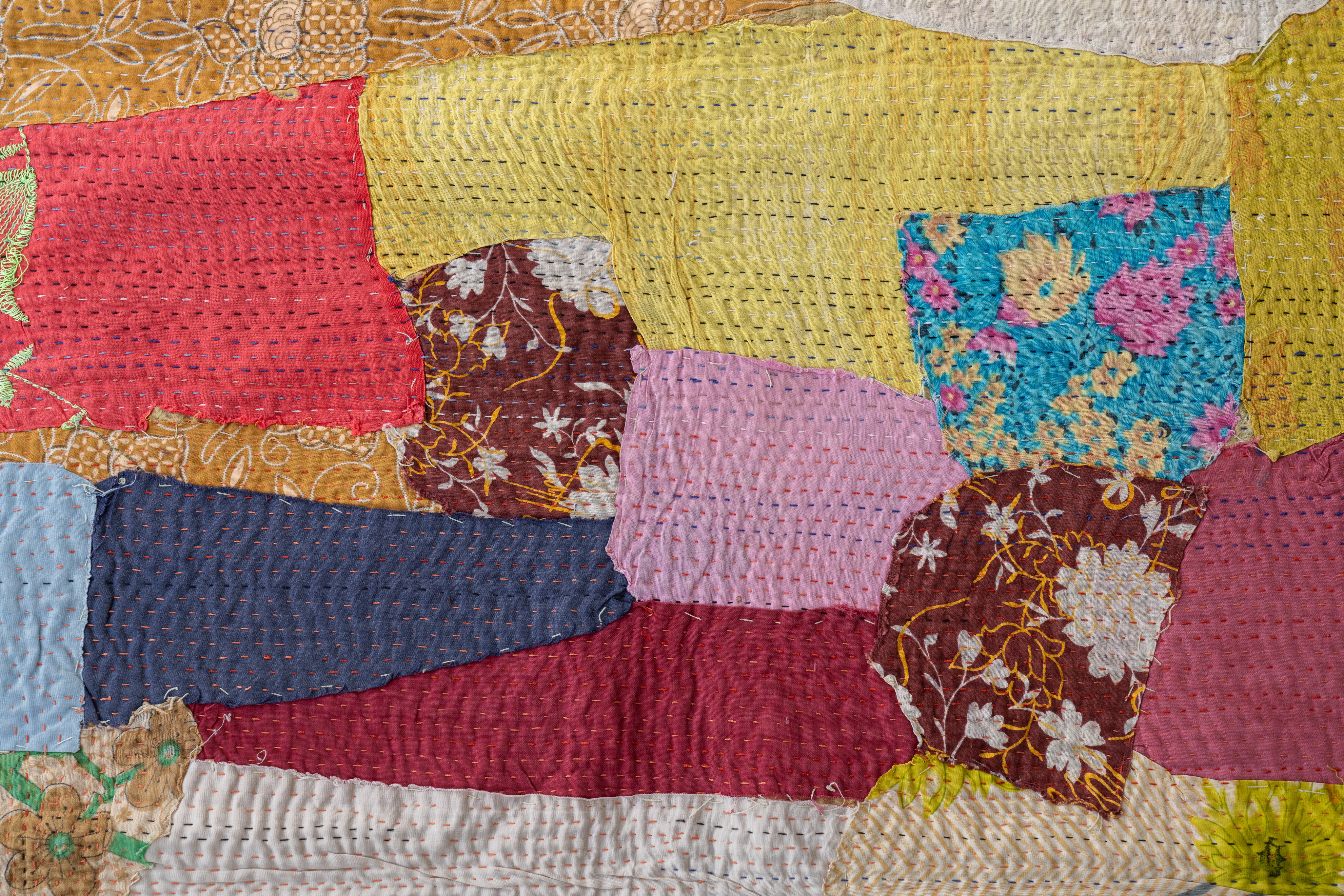 インド産 カンタキルト・ラリーキルト】ヴィンテージラグ専門店 amaleh