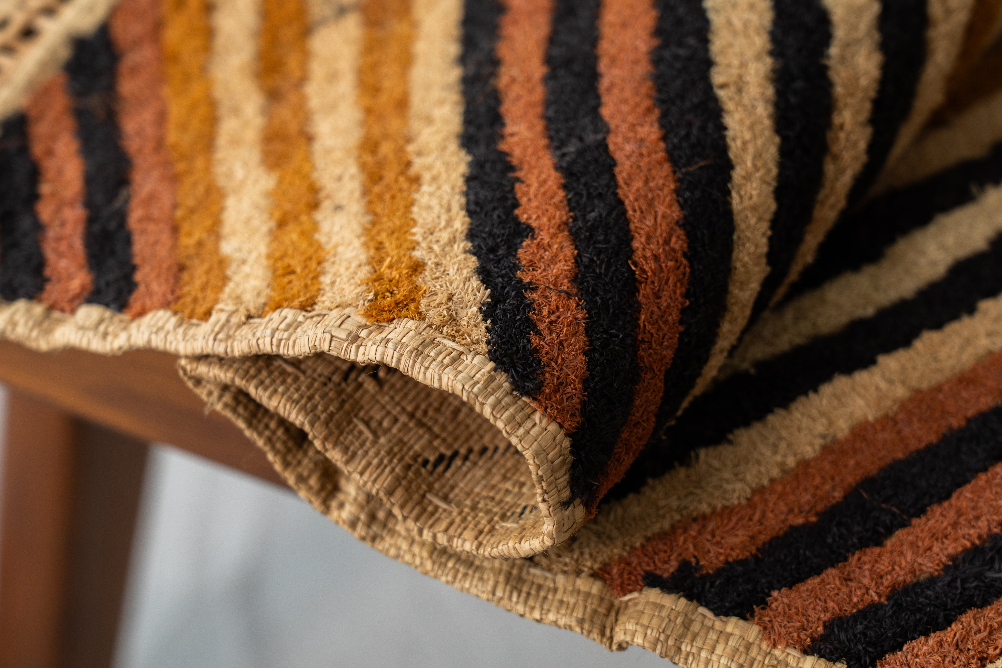 アフリカ クバ布 クバクロス 草ビロード クバクロス クバ布 草ビロード 美品