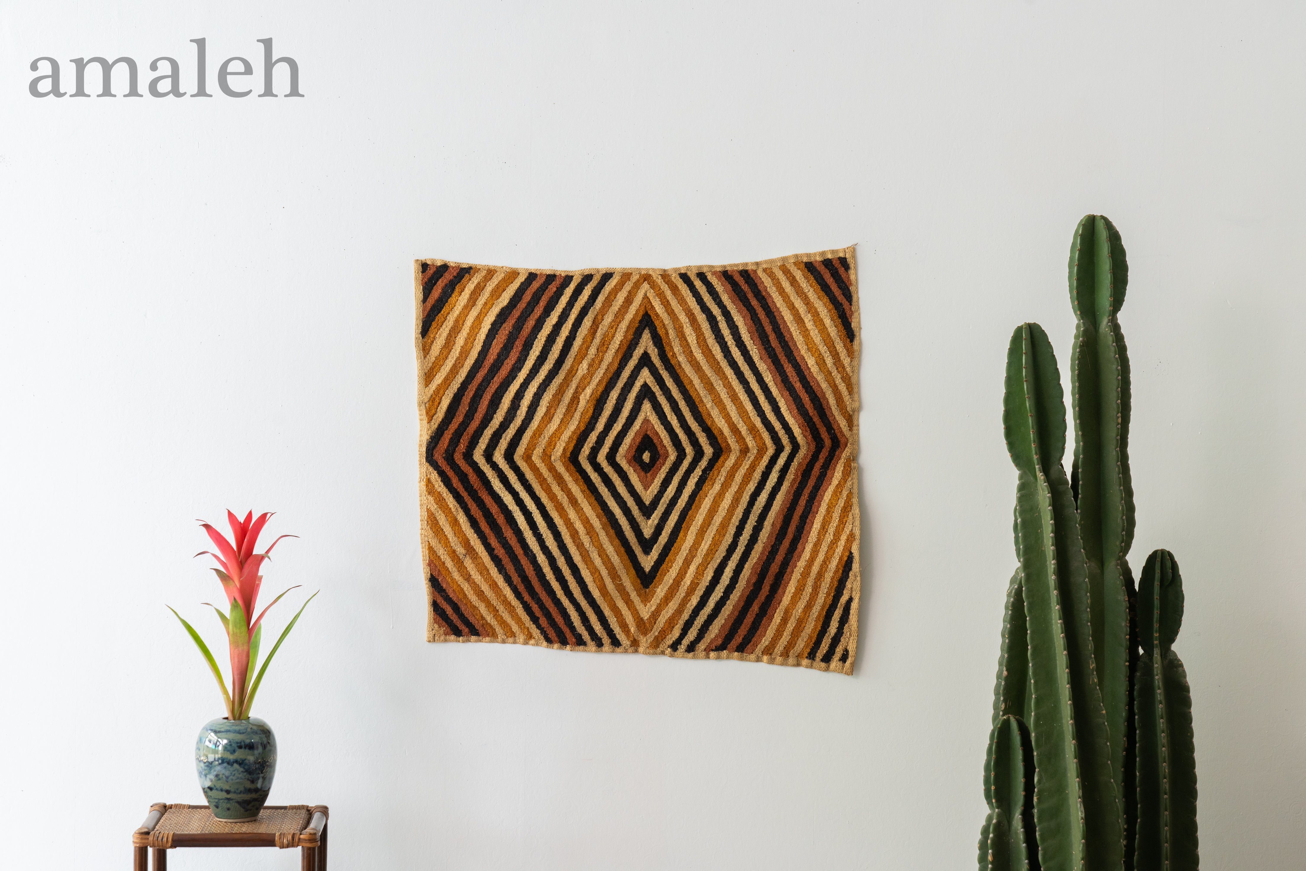 クバ王国伝統のクバクロス-KUBA TEXTILES】-ヴィンテージラグ専門店