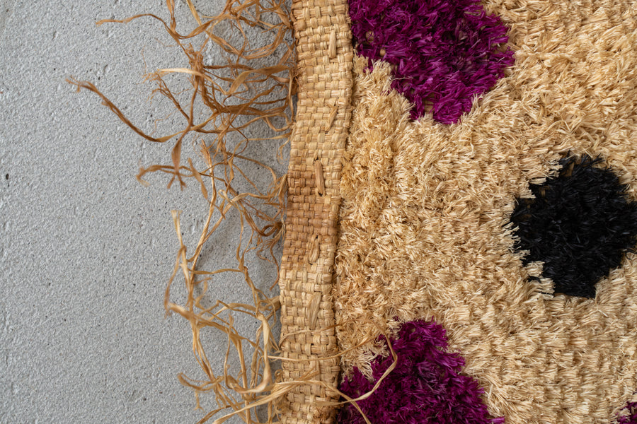 クバクロス　クバ布　草ビロード　インテリア　タペストリー　ヴィンテージクロス　アフリカン布　ヴィンテージクバクロス専門店　amaleh　通販