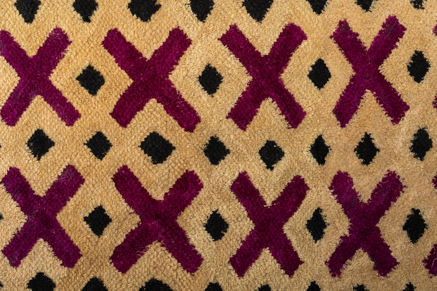 クバクロス　クバ布　草ビロード　インテリア　タペストリー　ヴィンテージクロス　アフリカン布　ヴィンテージクバクロス専門店　amaleh　通販