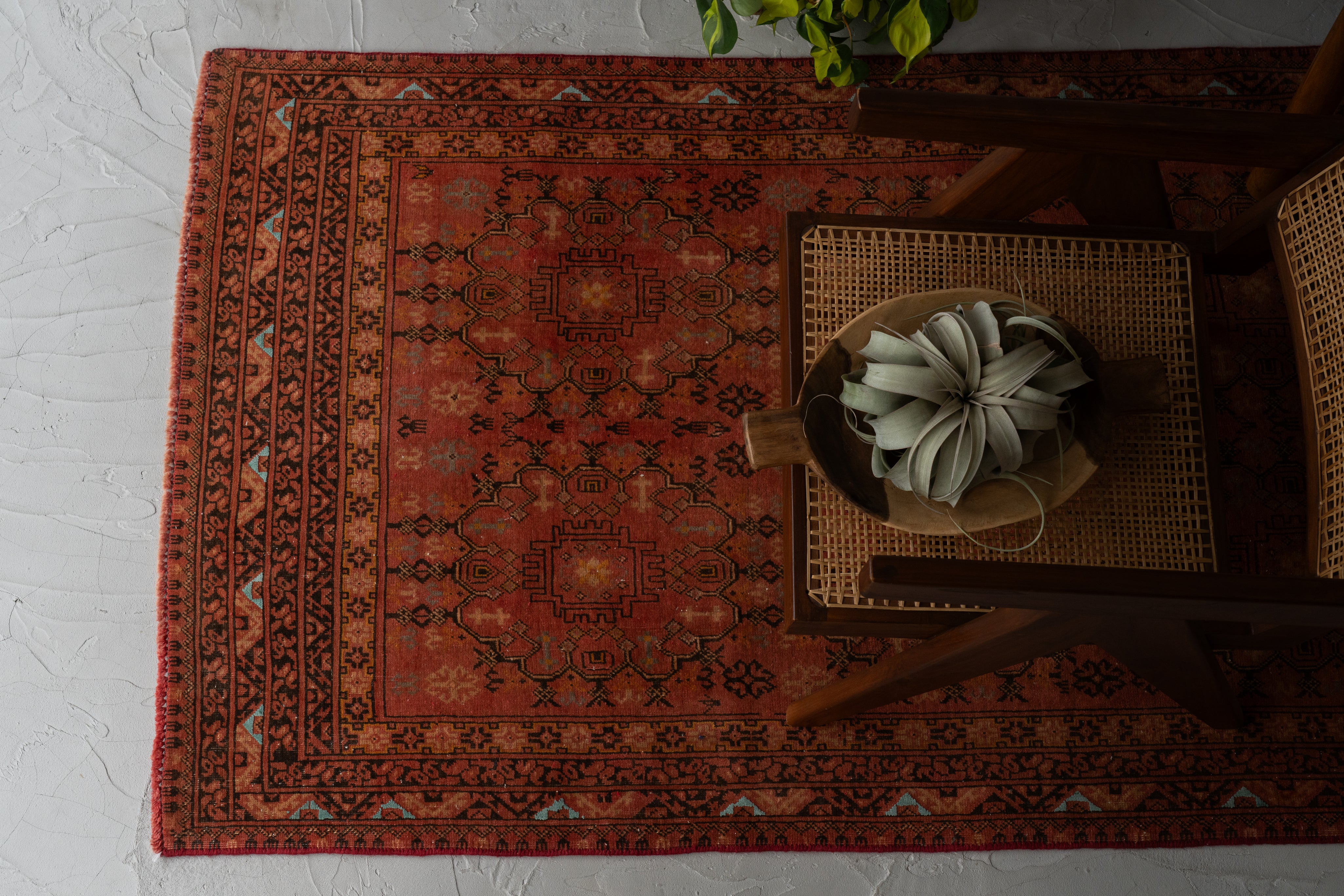 トライバルラグ アフガニスタン トルクメン 1980年代 128×88cm トライバルラグ アフガニスタン トルクメン 1980年代 128×88cm ラグ