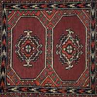 パキスタン産 1990年代 手織り絨毯】パキスタンラグ-ヴィンテージラグ