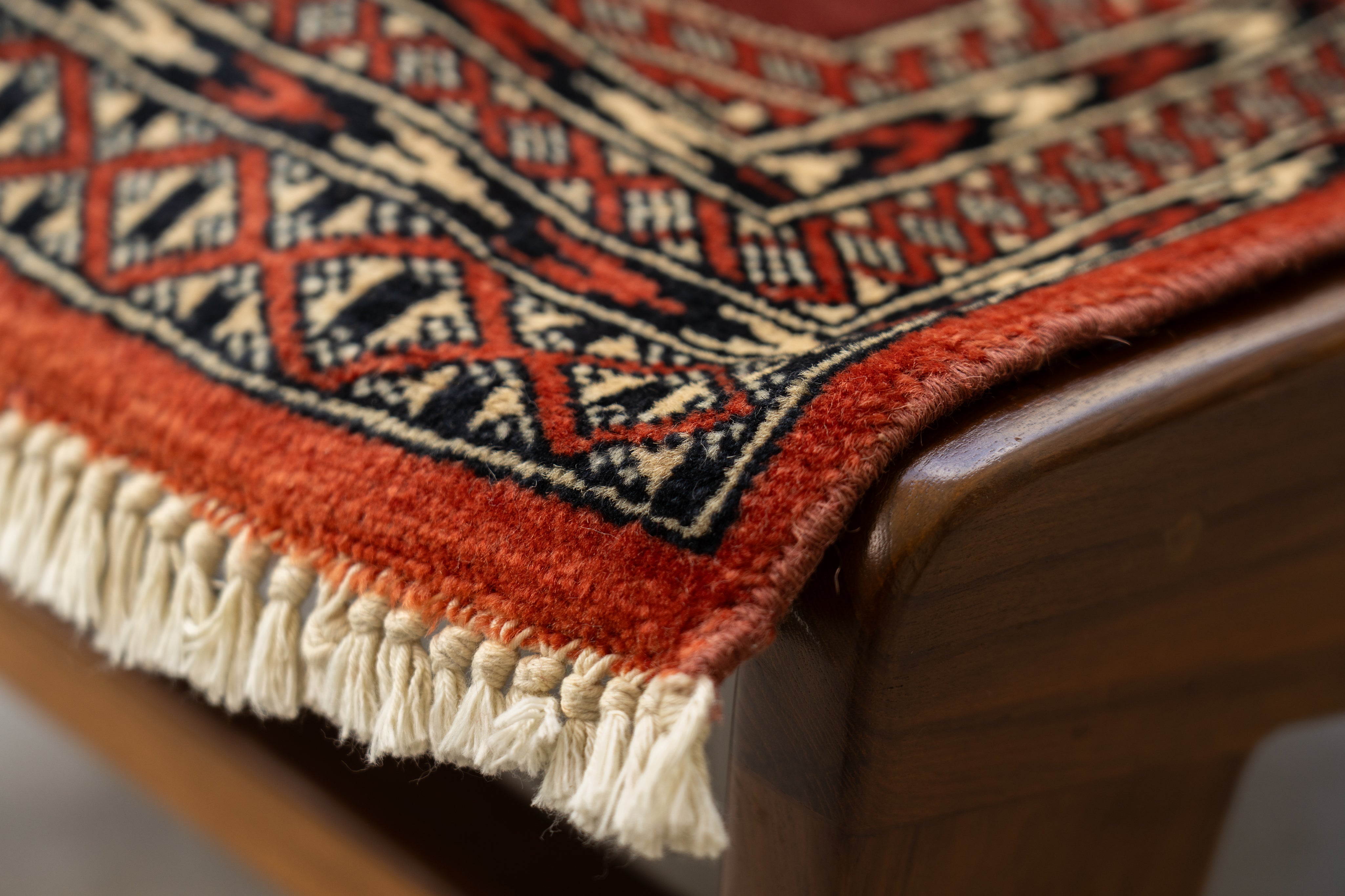 パキスタン産 1990年代 手織り絨毯】パキスタンラグ-ヴィンテージラグ