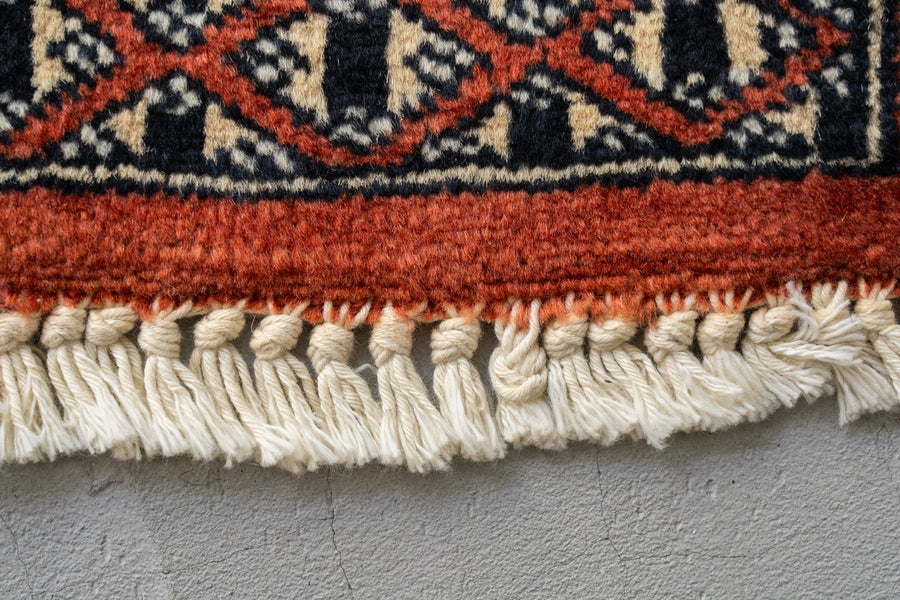 パキスタン産 1990年代 手織り絨毯】パキスタンラグ-ヴィンテージラグ