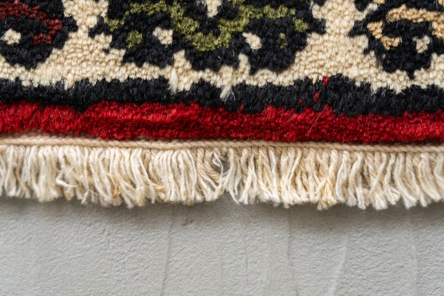 インド産 1990年代 ギャッベ】手織り絨毯-ヴィンテージラグ専門店