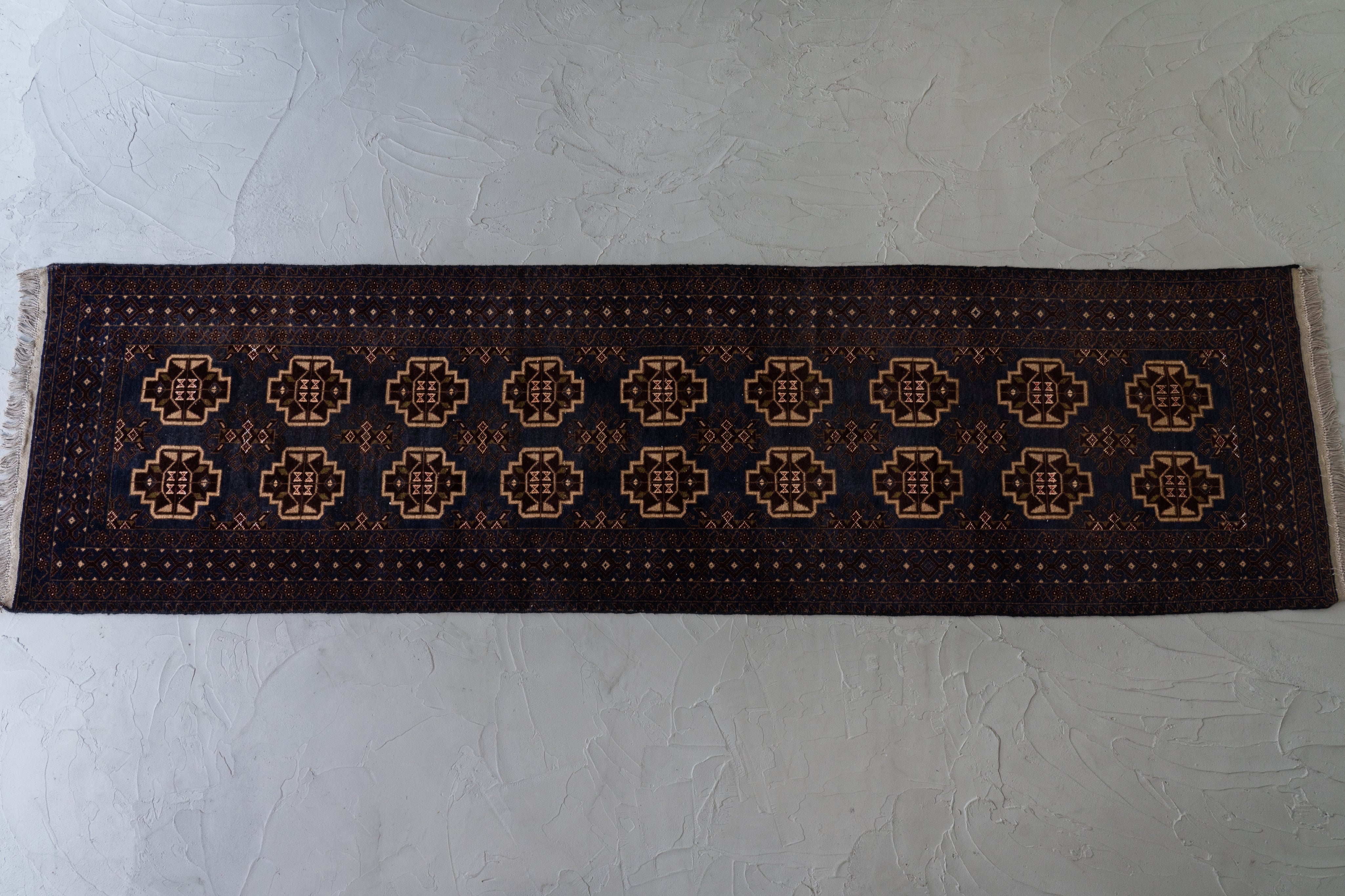 アフガニスタン産 1980年代 ヴィンテージラグ】バルーチ族