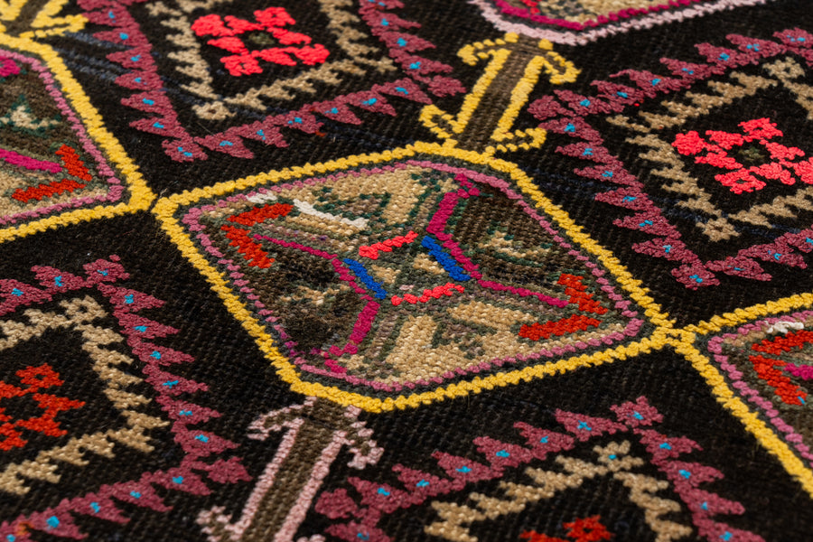 アフガニスタン 1990年代 トライバルラグ】バルーチラグ-ヴィンテージ