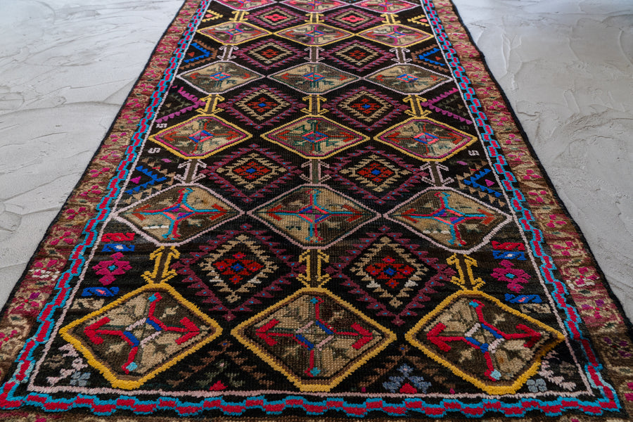 アフガニスタン 1990年代 トライバルラグ】バルーチラグ