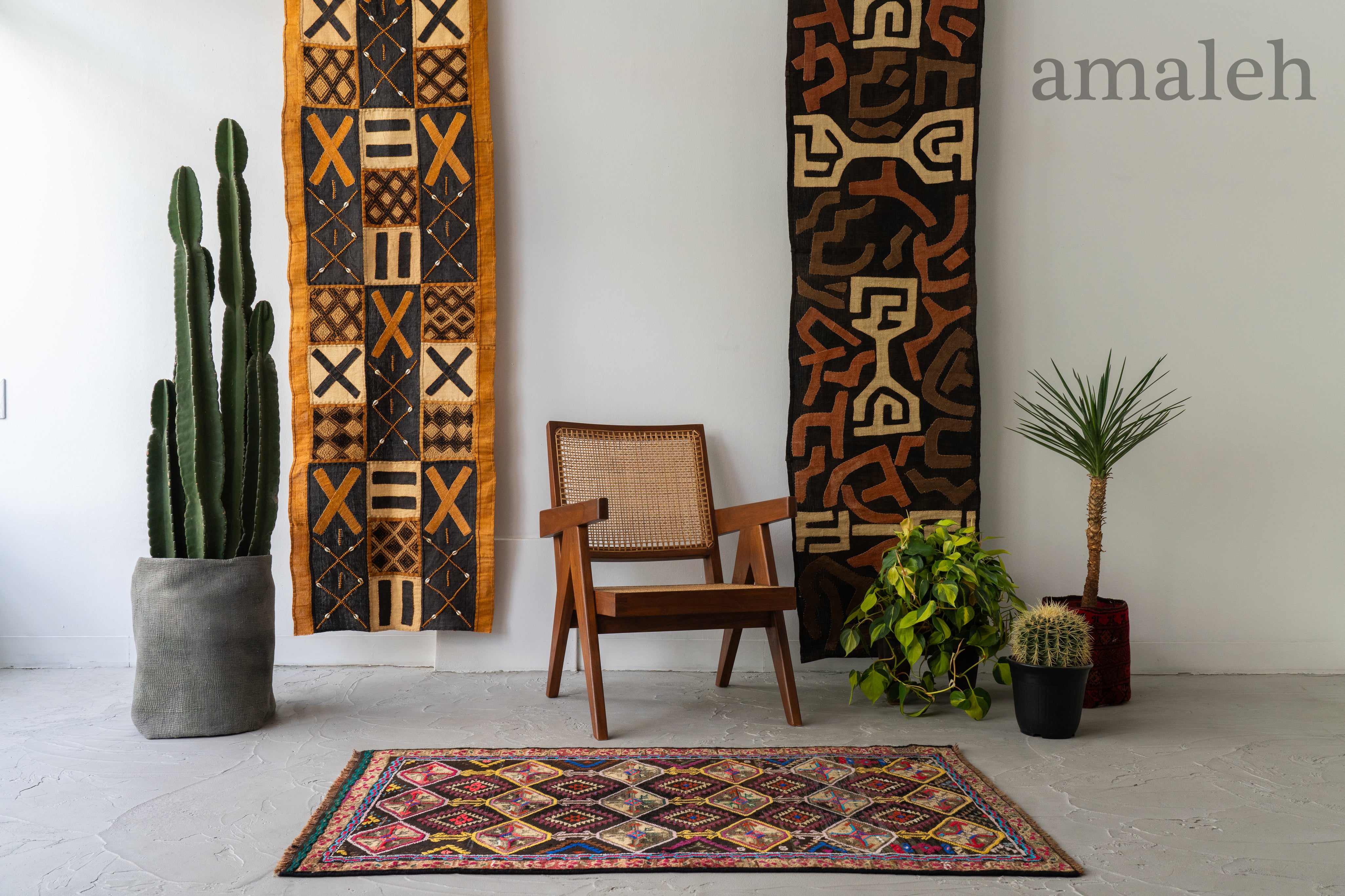 【90s】超大判! L297cm モロッコ製 ヴィンテージラグ トライバルラグ 90s】超大判! L297cm モロッコ製 ヴィンテージラグ トライバルラグ 90s