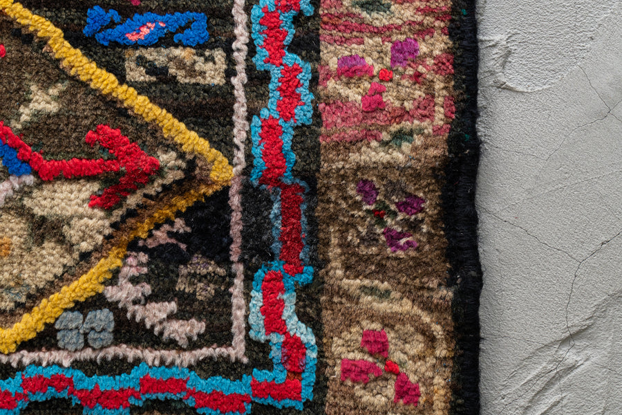 アフガニスタン 1990年代 トライバルラグ】バルーチラグ-ヴィンテージ