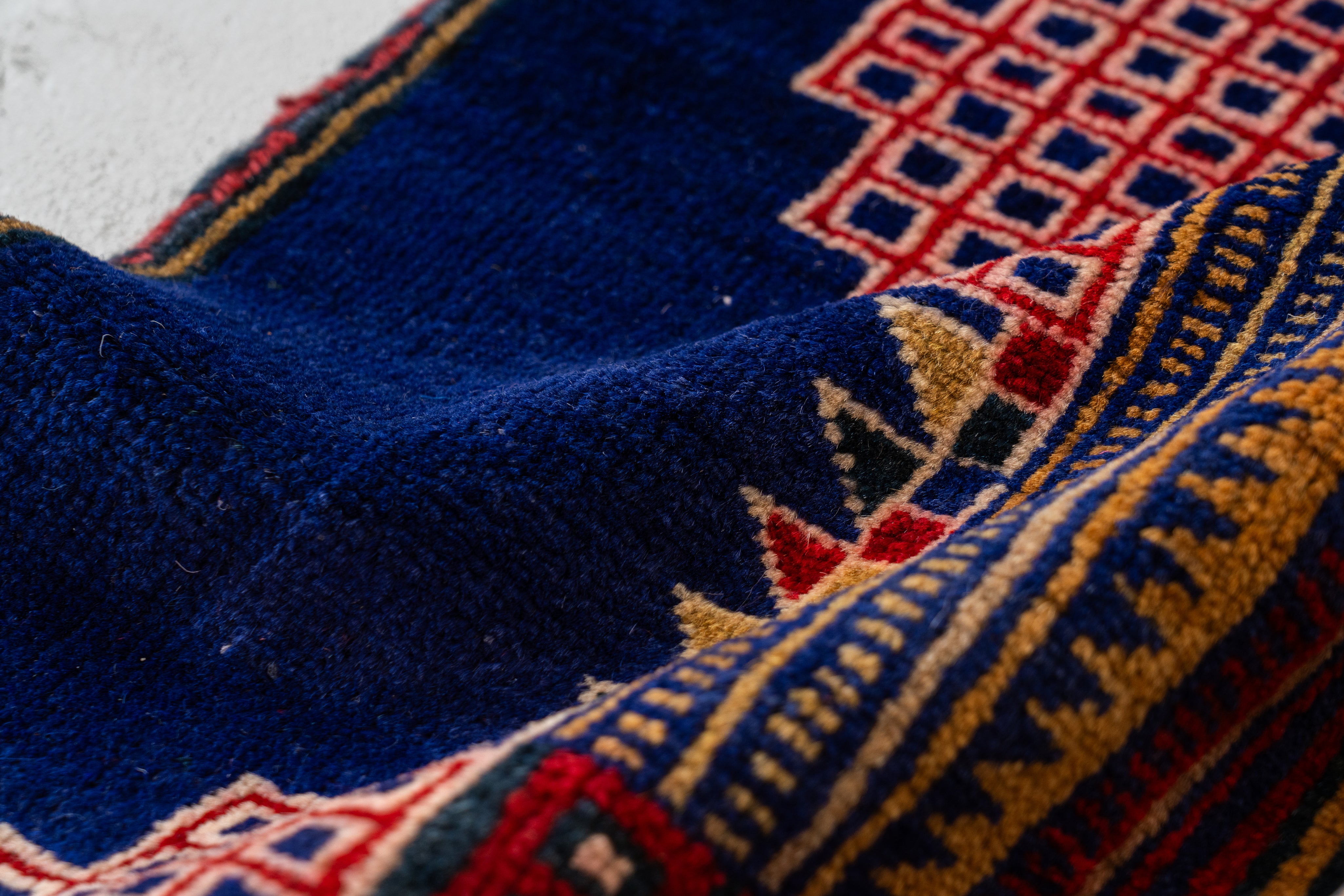 アフガニスタン 1990年代 トライバルラグ】バルーチラグ-ヴィンテージ