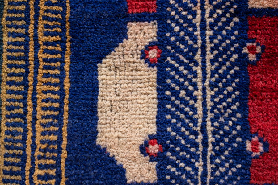 トライバル　ラグ　バルーチ　ヴィンテージ　アフガニスタン　イラン　美品 アフガニスタン 1990年代 トライバルラグ】バルーチラグ