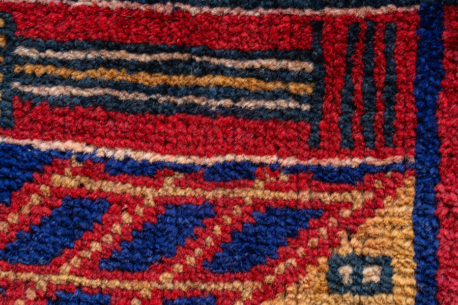 トライバルラグ　ヴィンテージラグ　アフガン　マルダリ　バルーチ　プリミティブ美品 トライバルラグ ヴィンテージラグ アフガン マルダリ バルーチ族