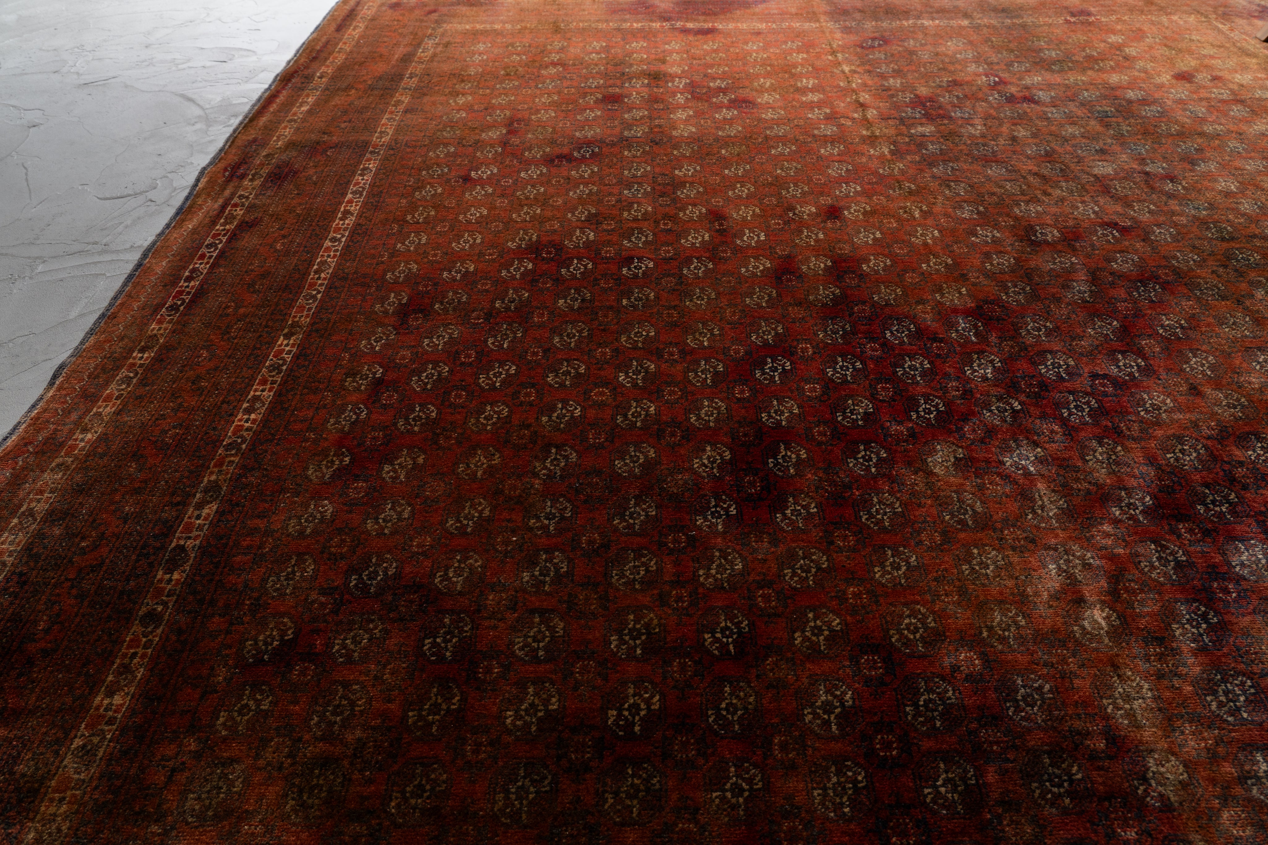 アフガニスタン産 1970年代 ヴィンテージトライバルラグ】トルクメン