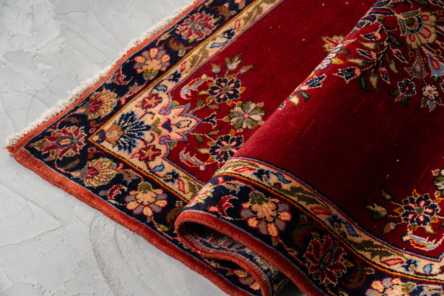 イラン産 1990年代 ペルシャ絨毯】手織り絨毯-ヴィンテージラグ専門店