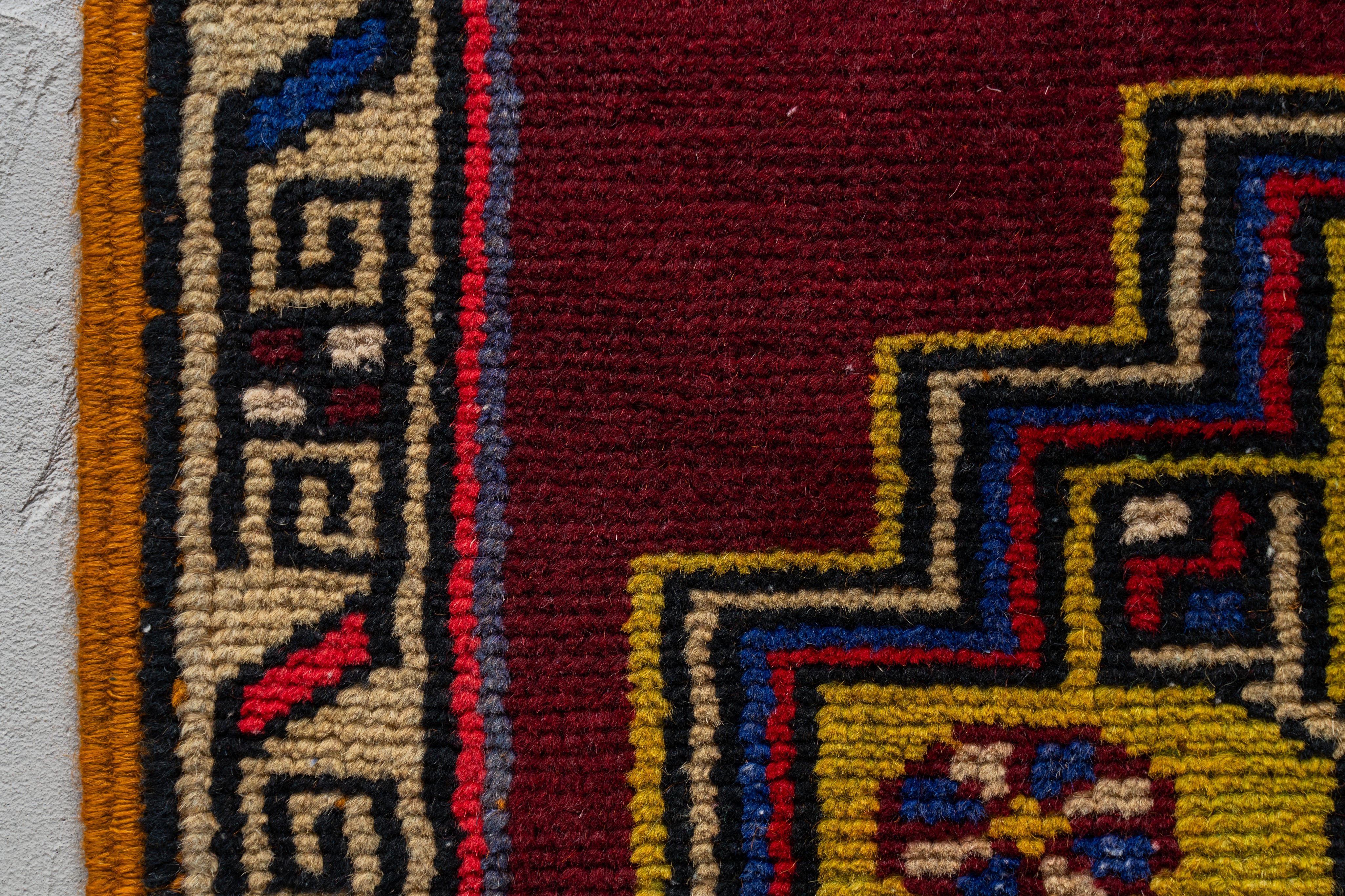 トルコ産 1980年代 手織り絨毯】トルコラグ-ヴィンテージラグ専門店