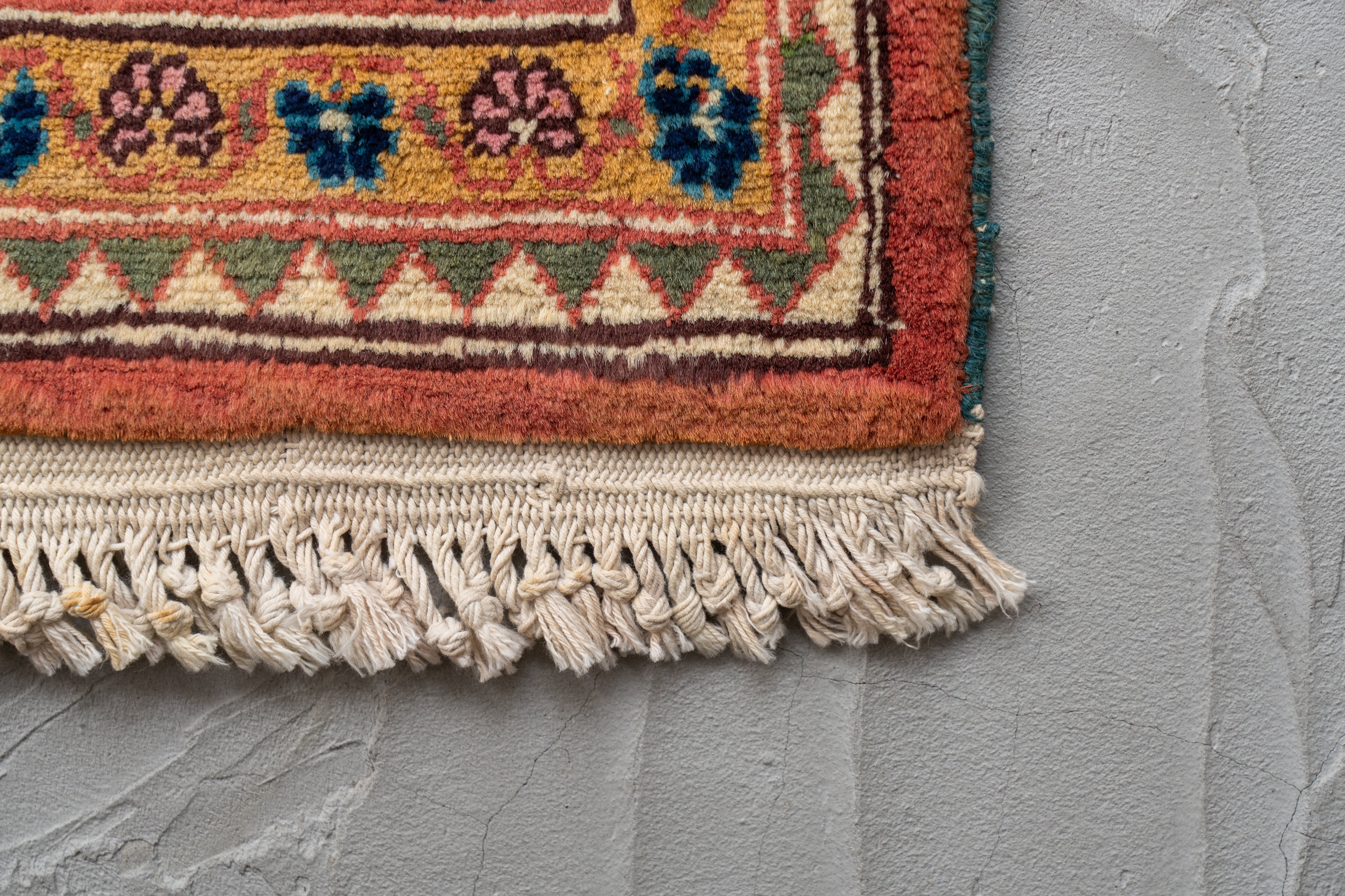 イラン産 1980年代 手織り絨毯】ペルシャ絨毯-ヴィンテージラグ専門店