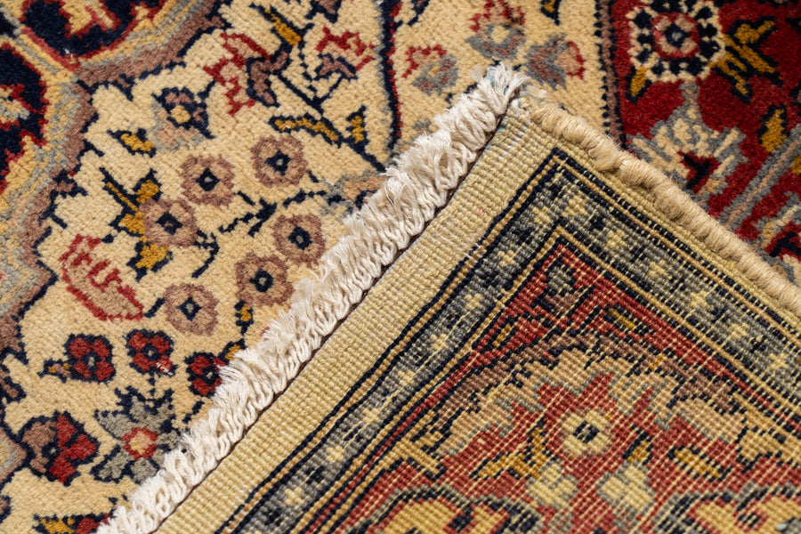 パキスタン産 1990年代 パキスタンラグ】手織り絨毯-ヴィンテージラグ