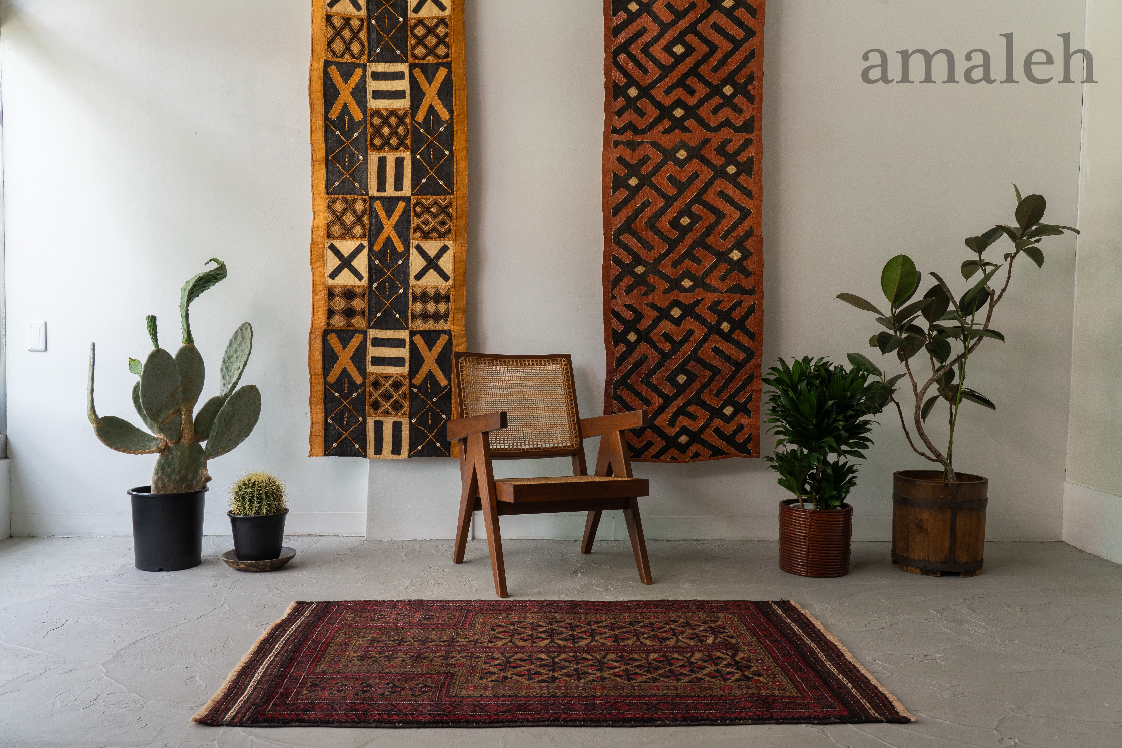 希少　ヴィンテージ　ラグ　ソルトバッグ　タペストリー Antiques&Crafts880