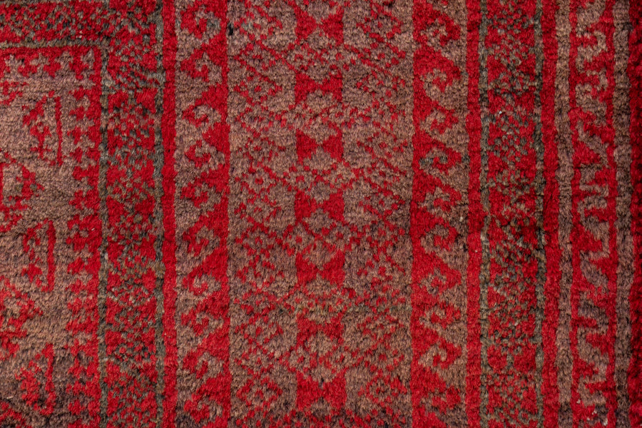 アフガン　ウォーラグ　トライバルラグ　バルーチ アフガニスタン産 1980年代 バルーチラグ】トライバルラグ